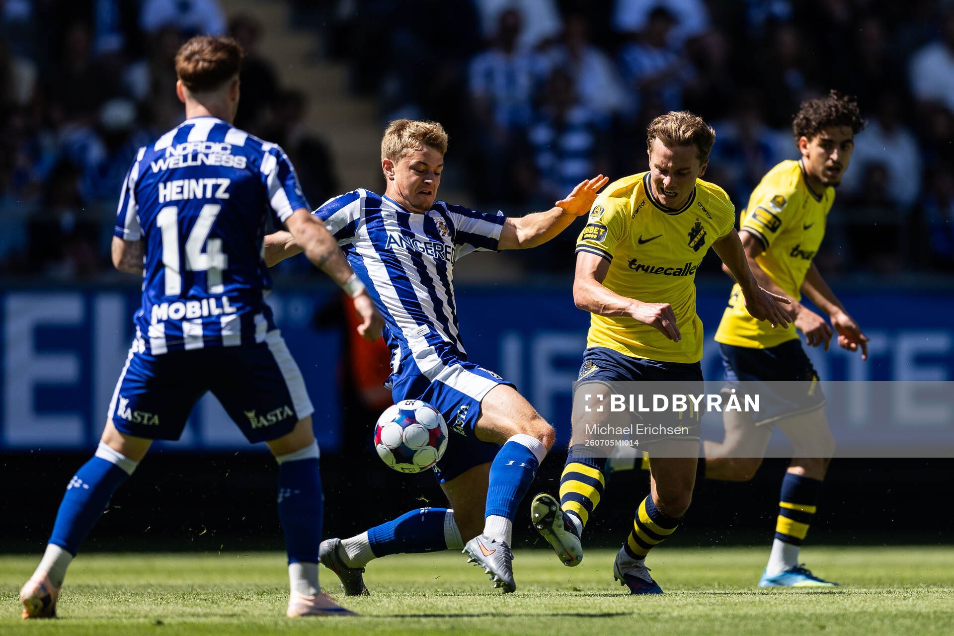 IFK Göteborgs David Kruse och AIKs Johan Hove