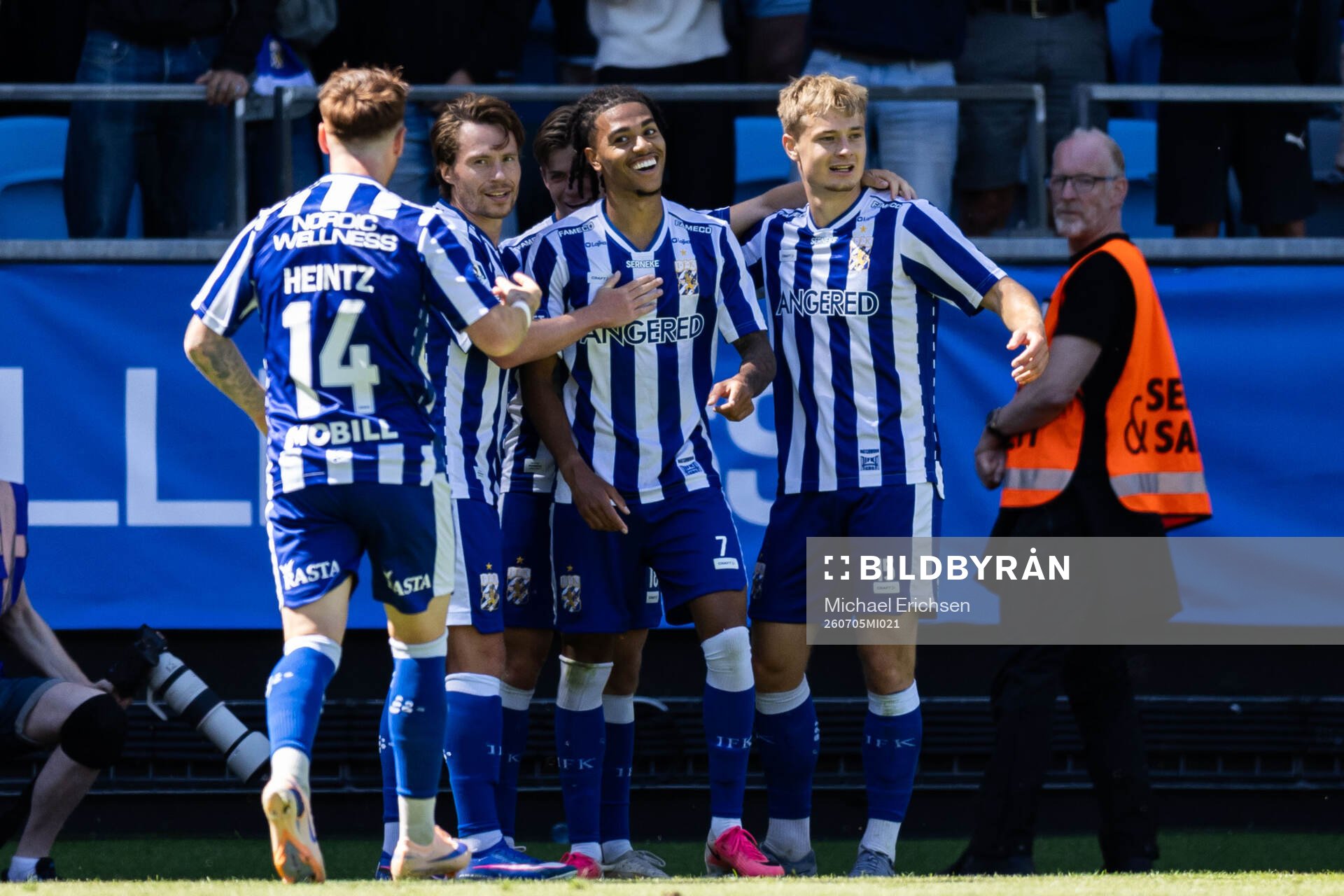 IFK Göteborgs Sebastian Clemmensen jublar