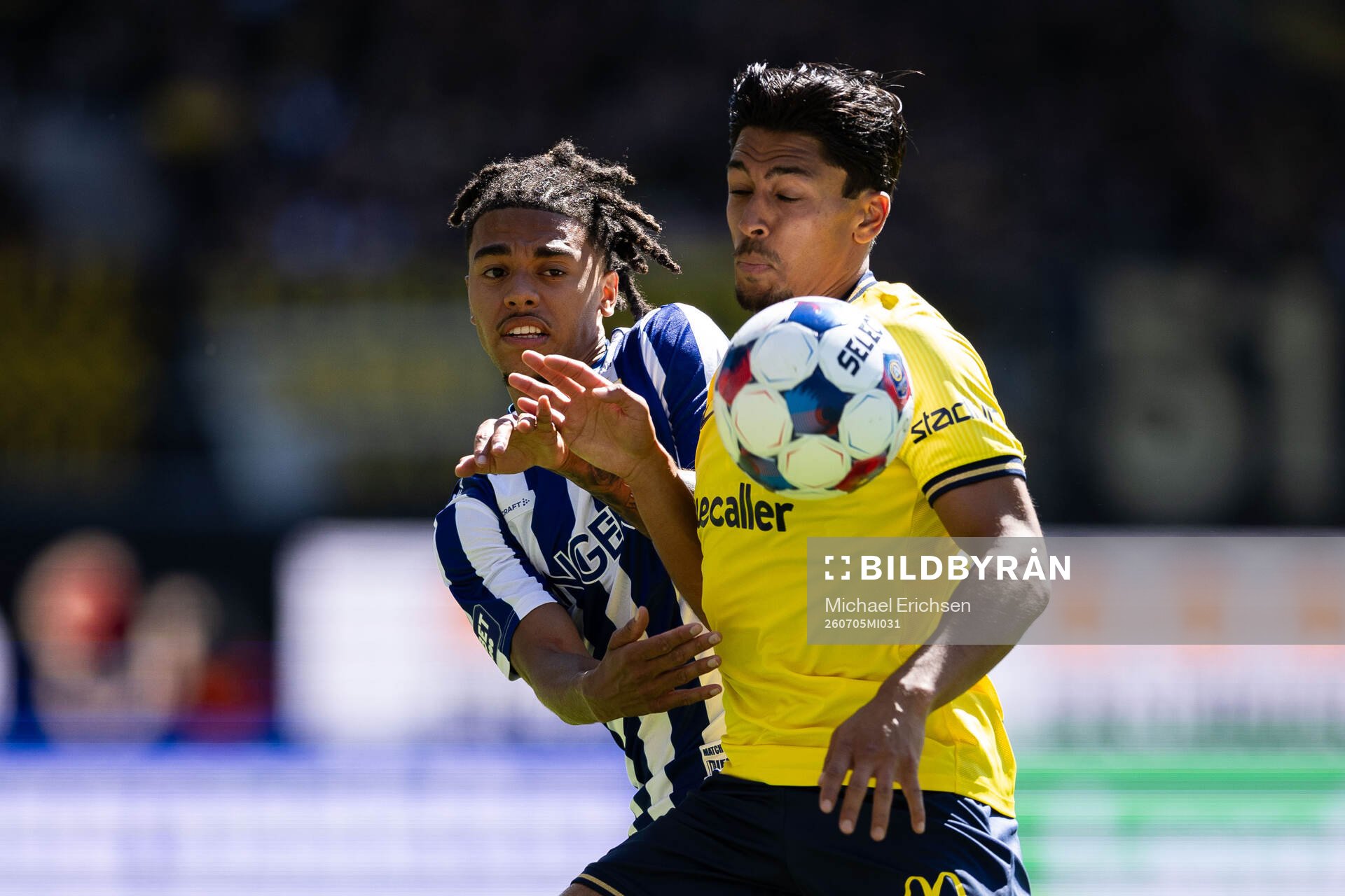 IFK Göteborgs Sebastian Clemmensen och AIKs Lukas Bergquist