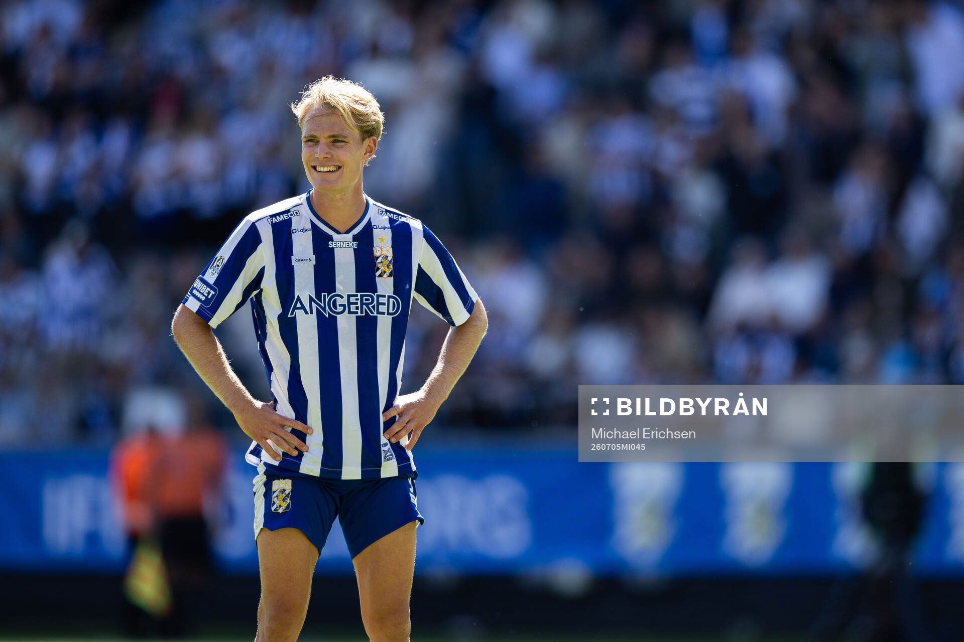 IFK Göteborgs Max Fenger deppar