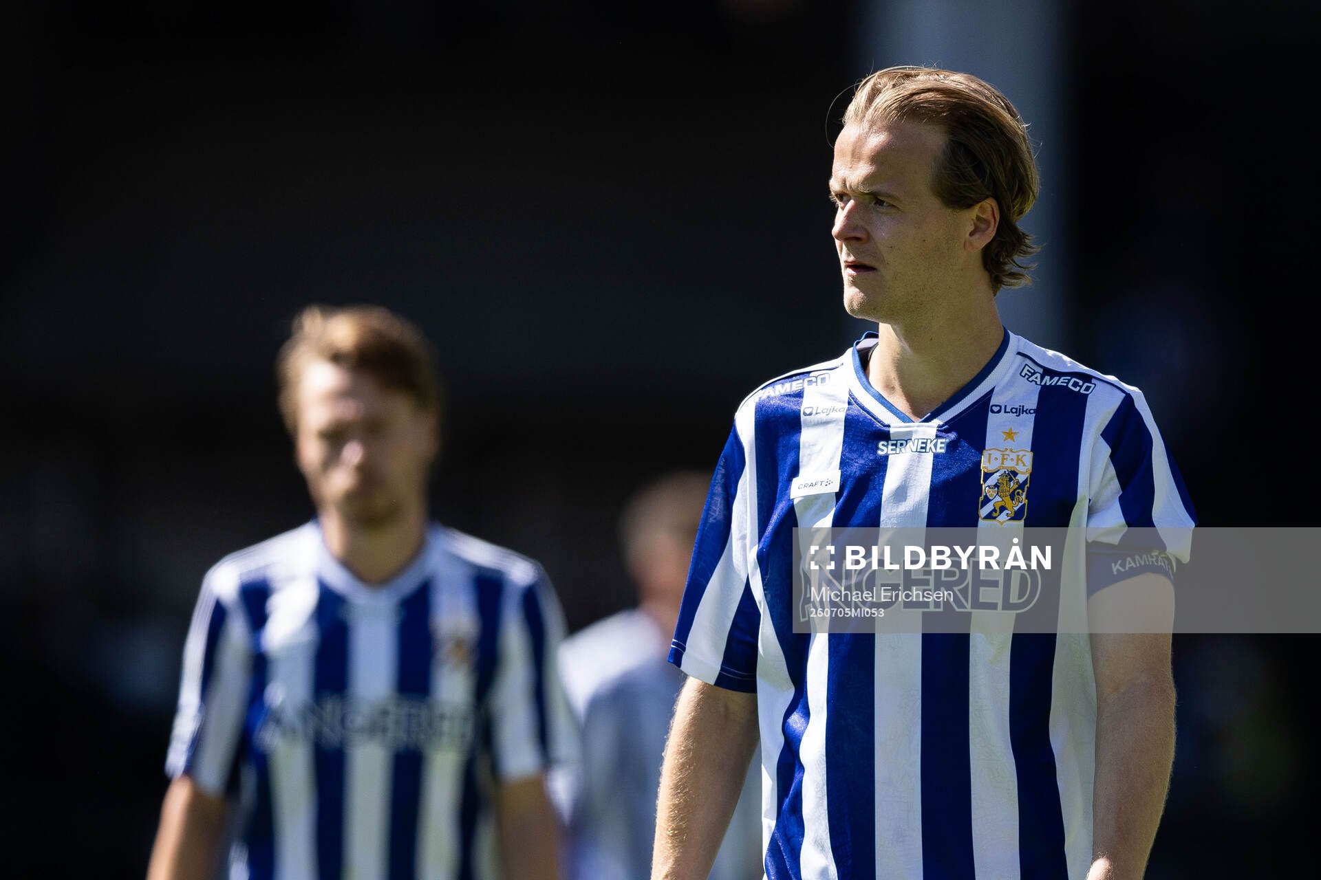 IFK Göteborgs August Erlingmark deppar
