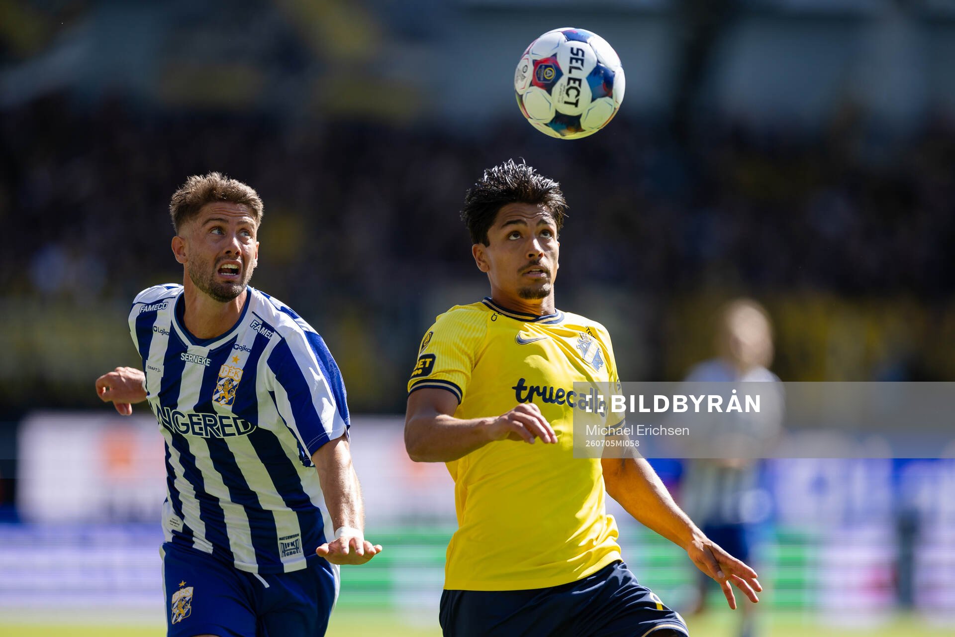 IFK Göteborgs Ramon Pascal Lundqvist och AIKs Lukas