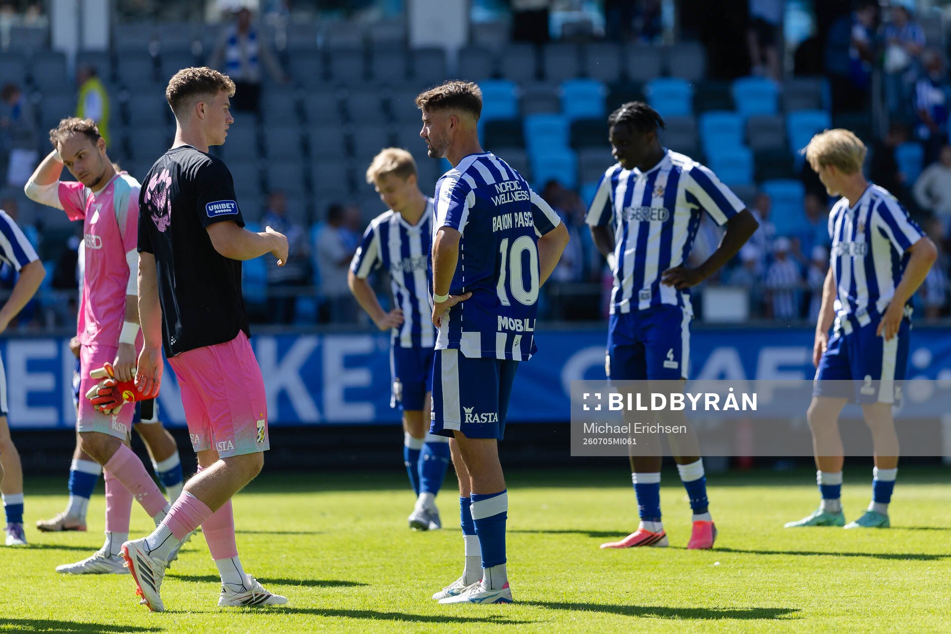 IFK Göteborgs spelare deppar