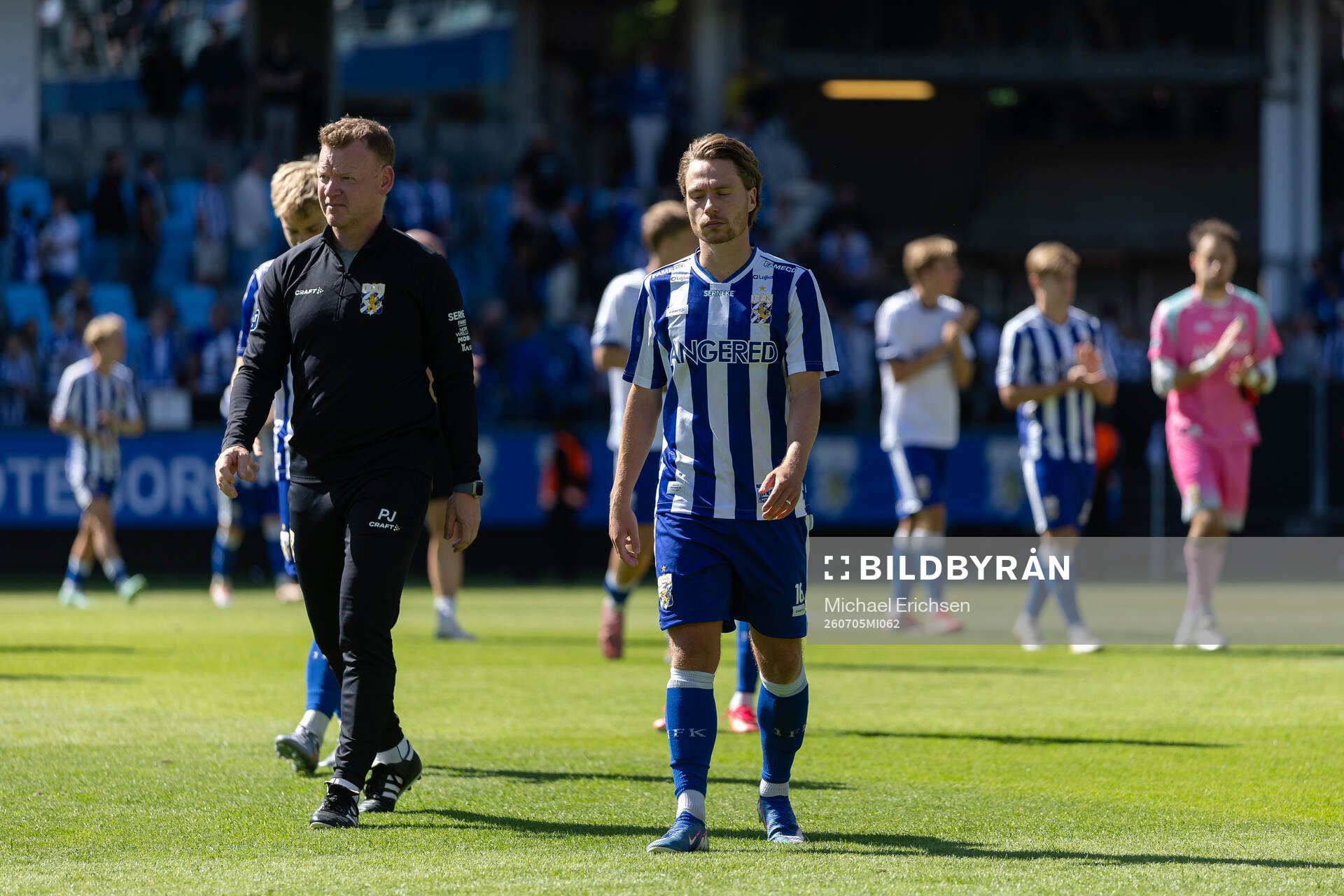 IFK Göteborgs Filip Ottosson  deppar