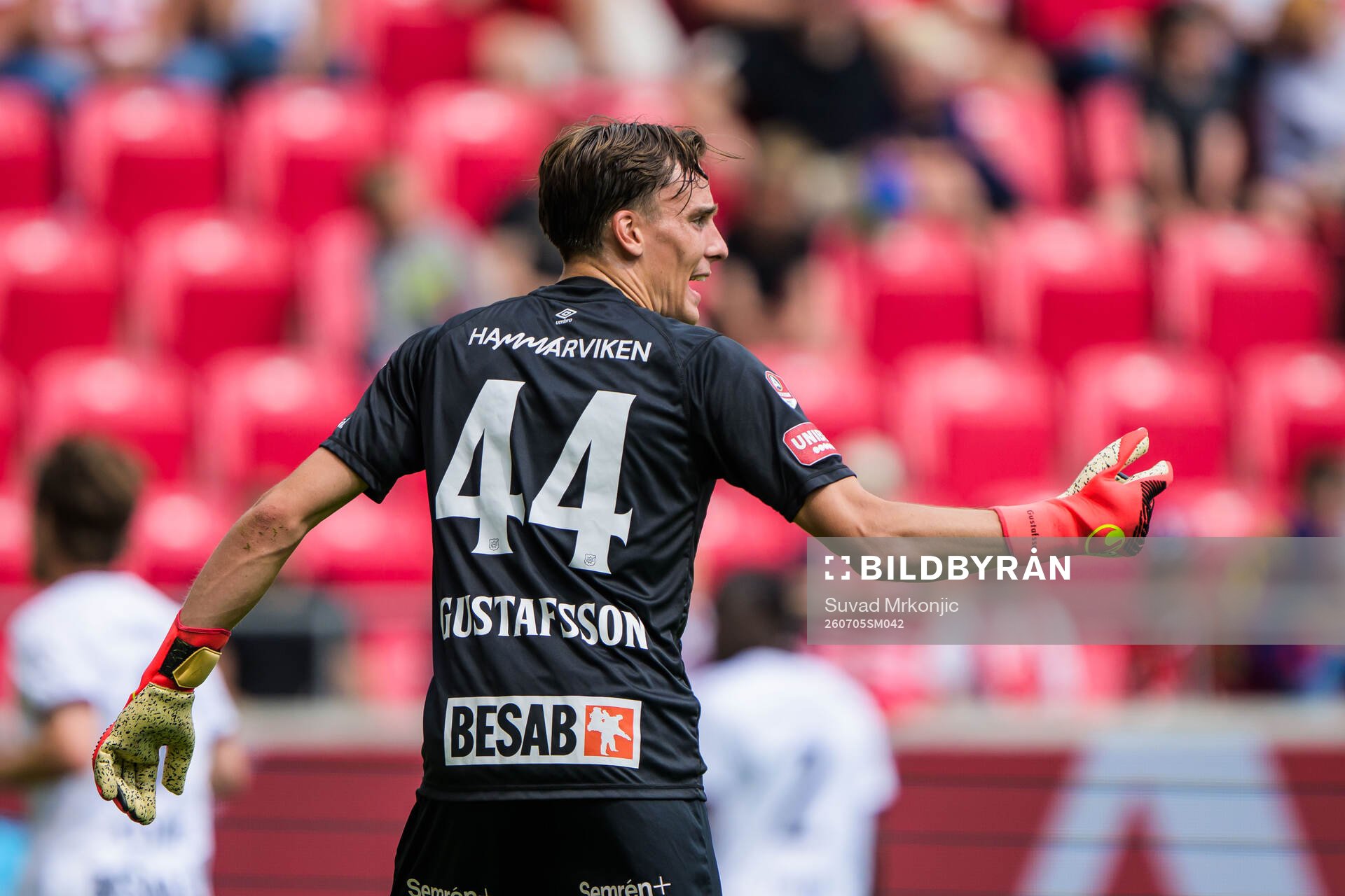Örgrytes målvakt Hampus Gustafsson