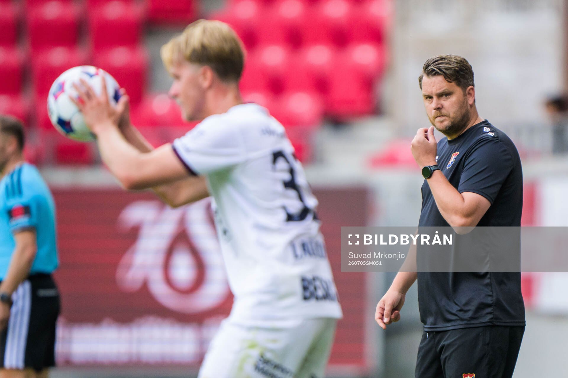 Örgrytes tränare Andreas Holmberg