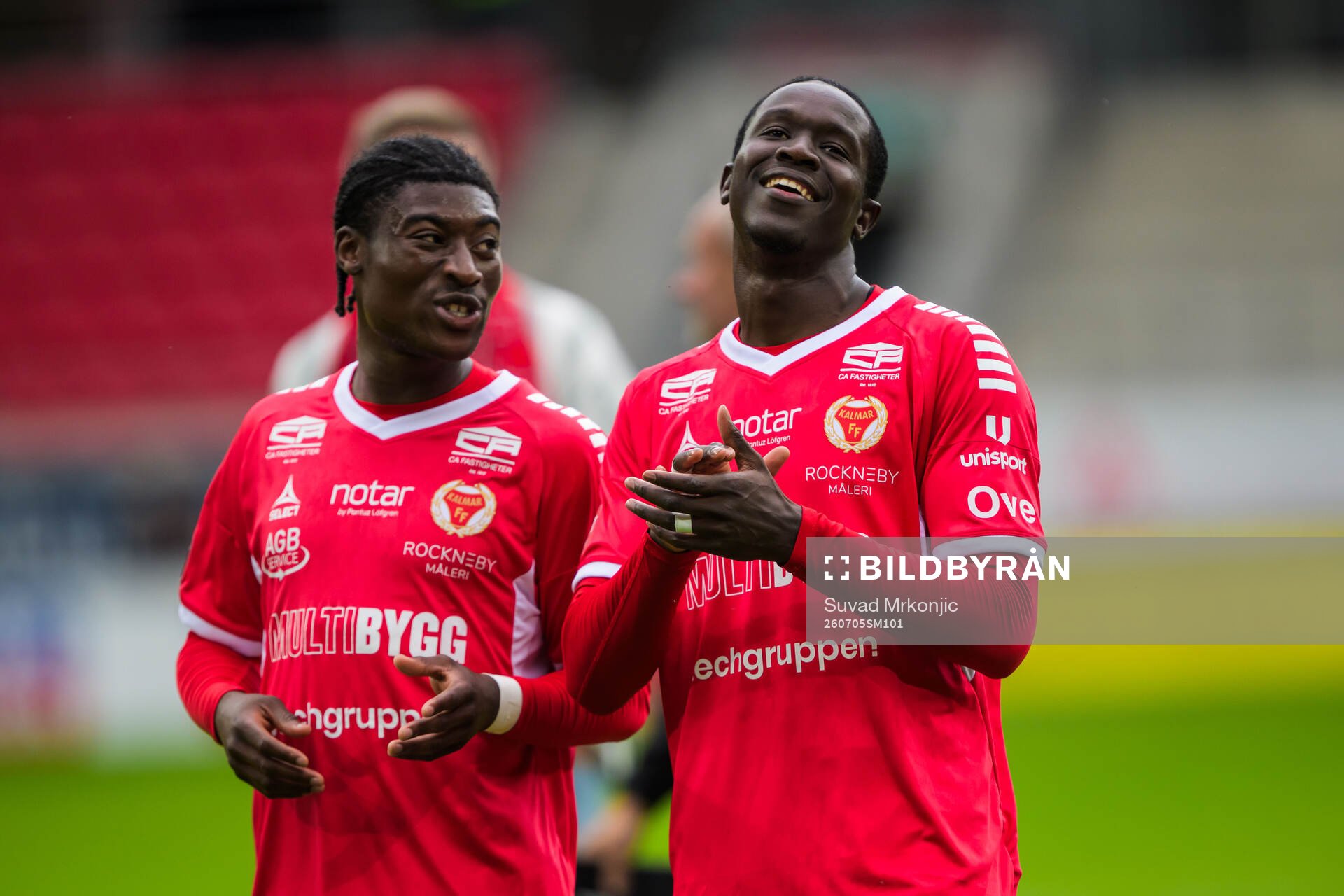 Kalmars Aboubacar Keita jublar