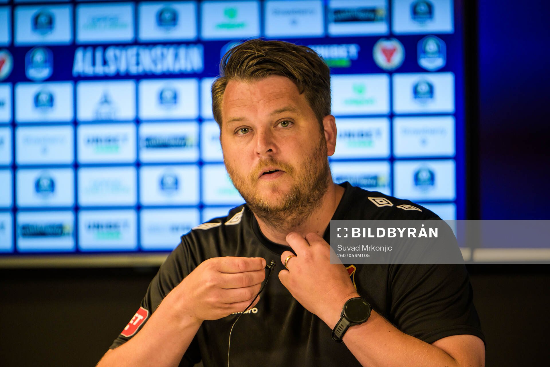 Örgrytes tränare Andreas Holmberg