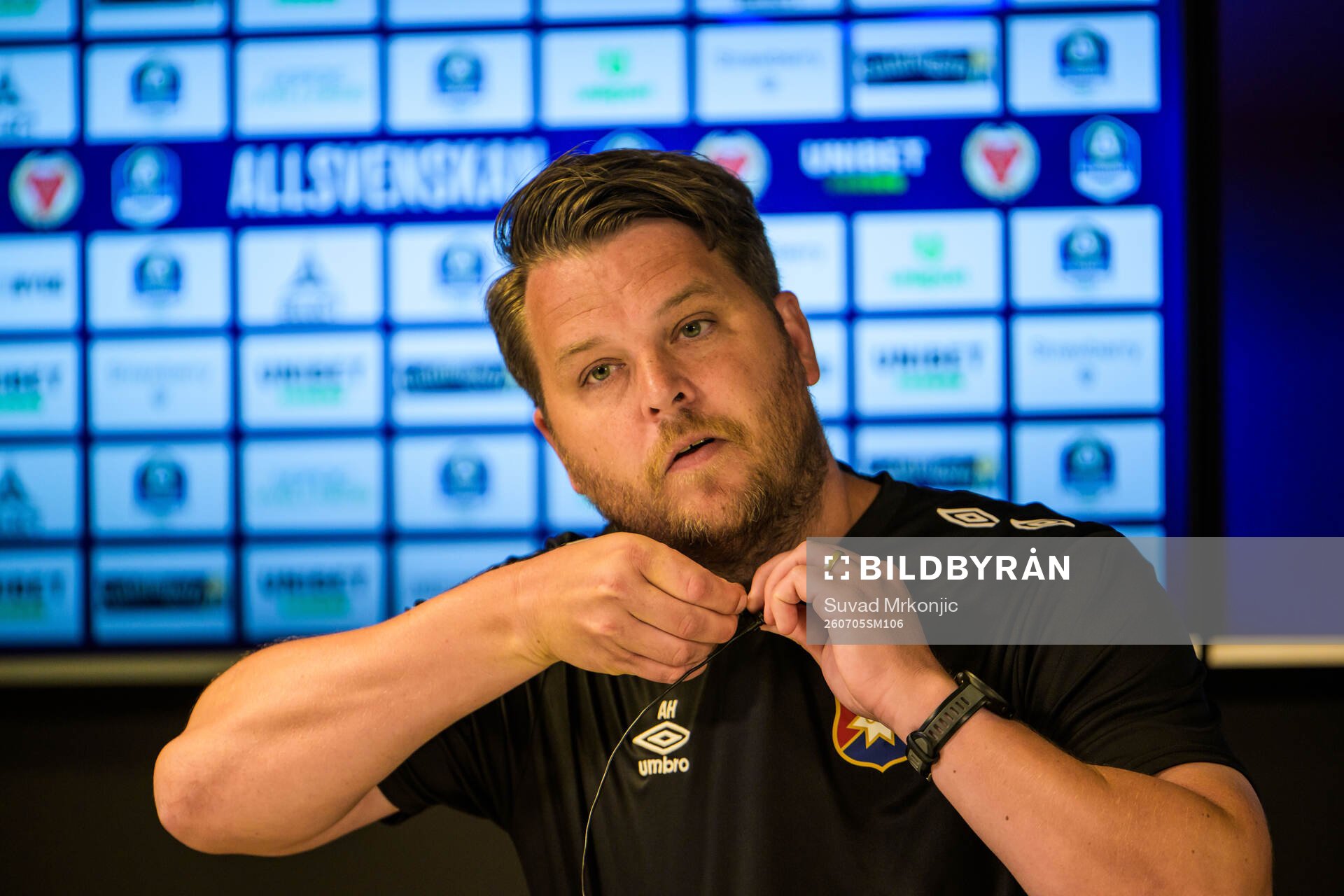 Örgrytes tränare Andreas Holmberg