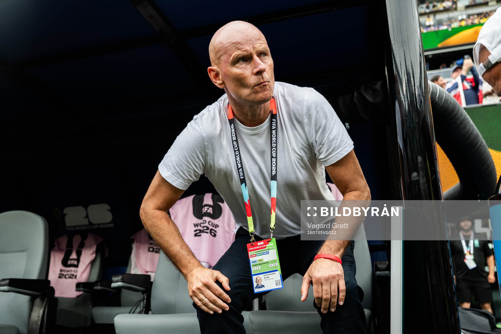 Head coach Ståle Solbakken of Norway