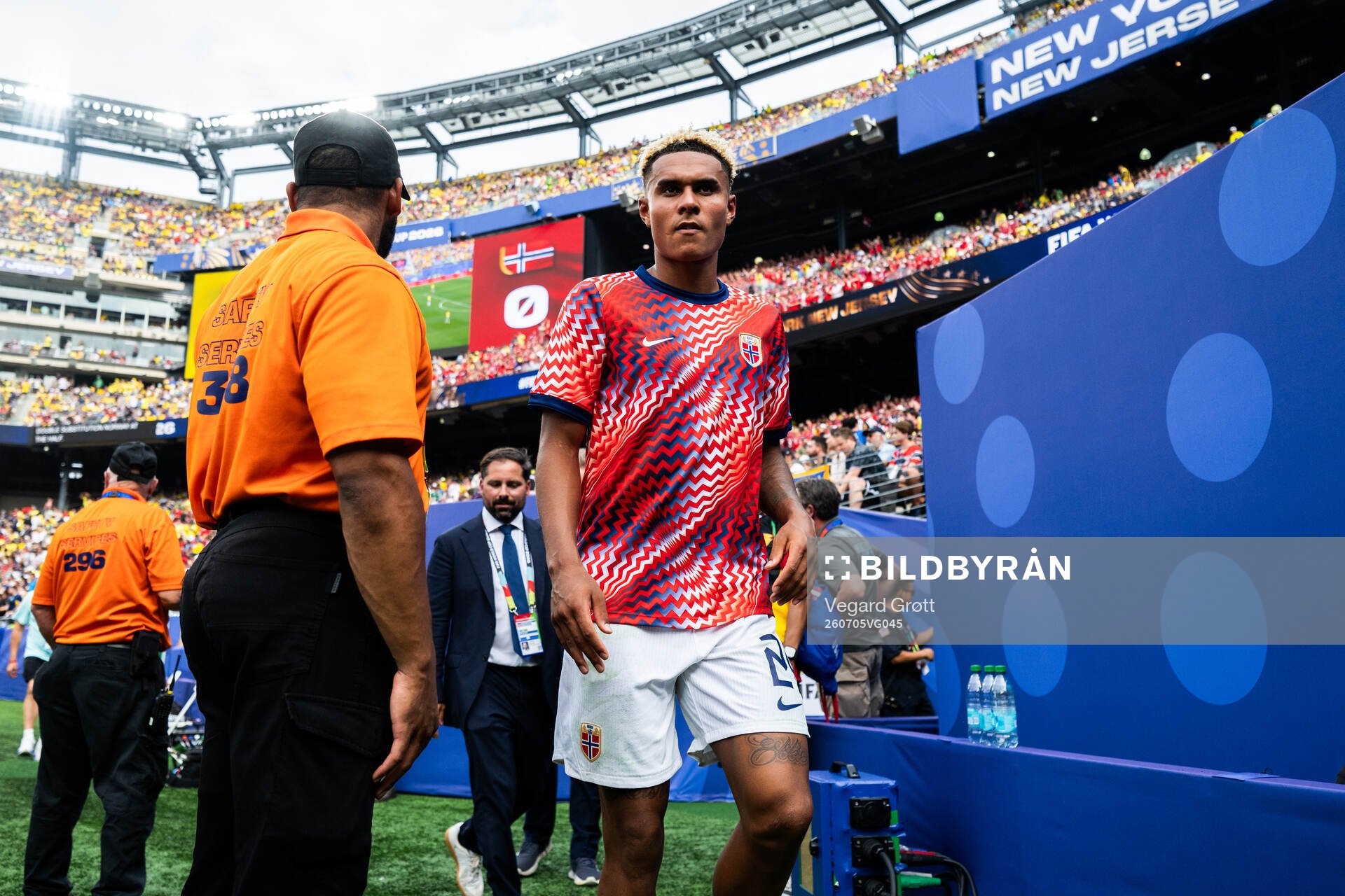 Antonio Nusa of Norway