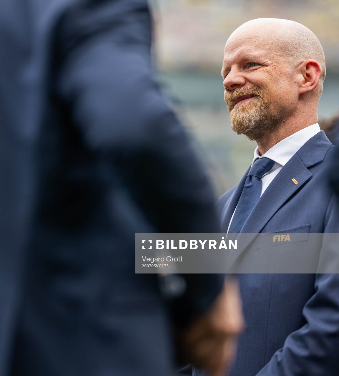 FIFA Secretary General Mattias Grafström