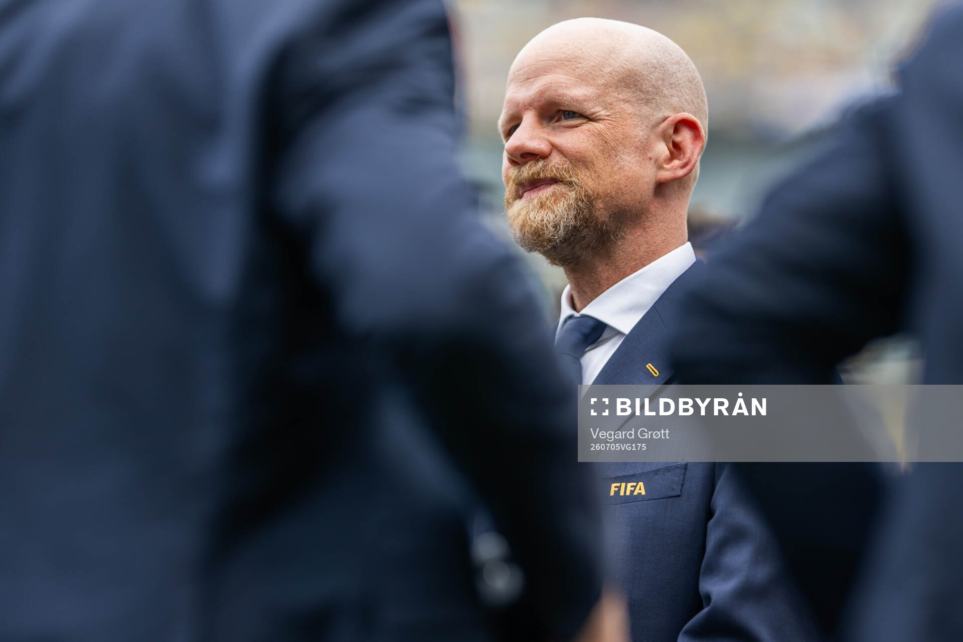 FIFA Secretary General Mattias Grafström
