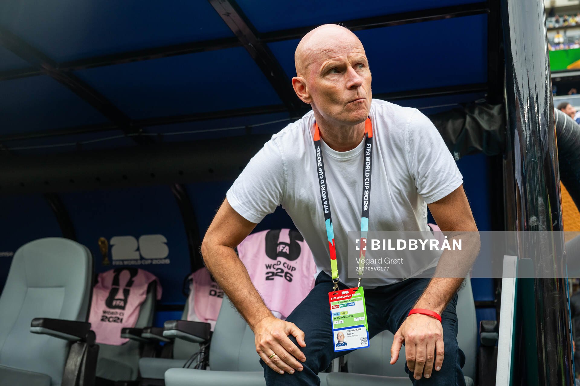 Head coach Ståle Solbakken of Norway