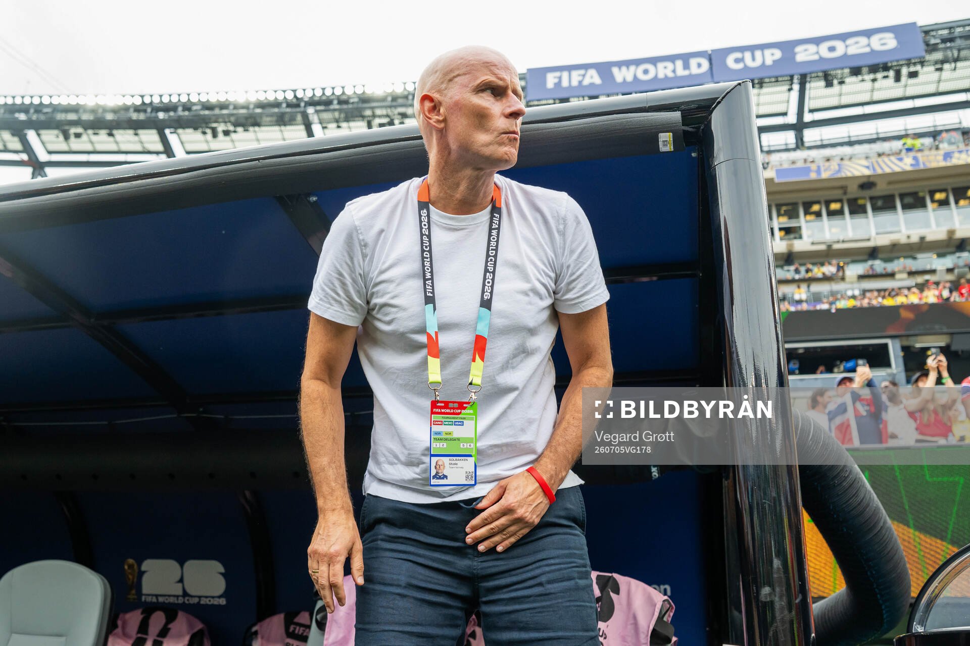 Head coach Ståle Solbakken of Norway