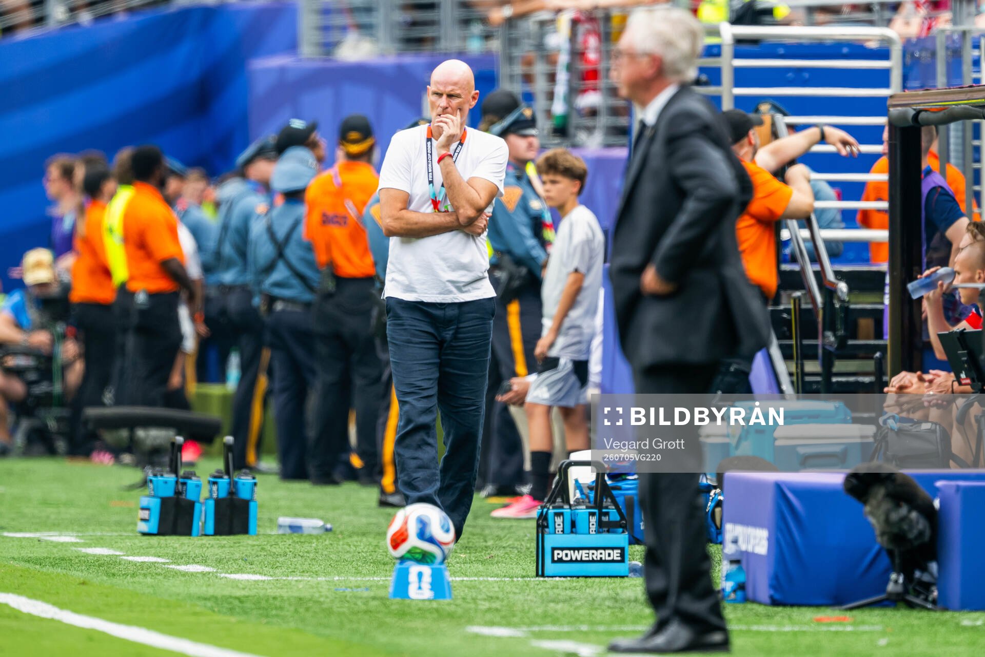 Head coach Ståle Solbakken of Norway