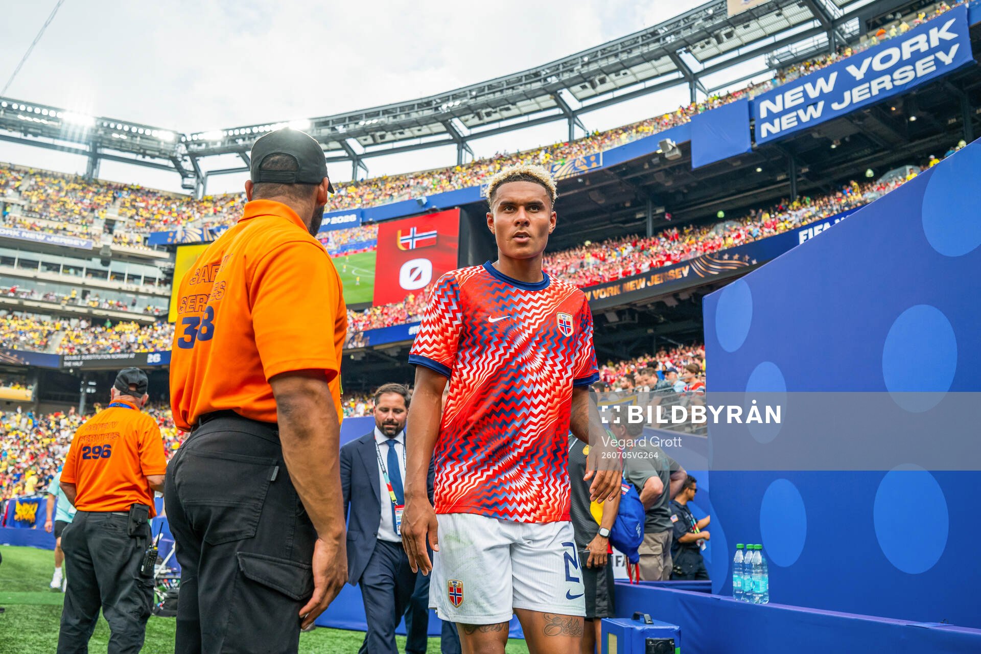 Antonio Nusa of Norway