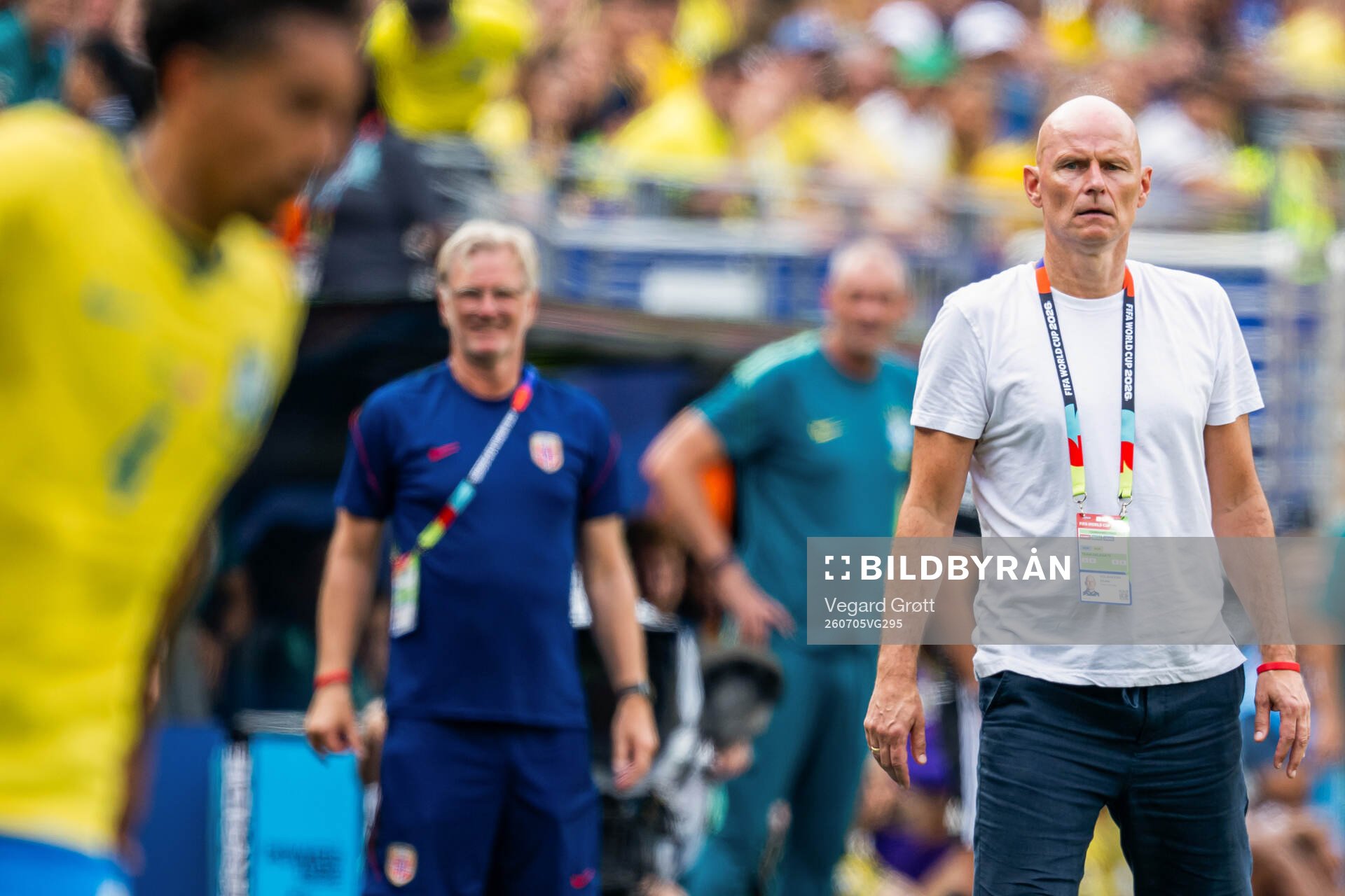 Head coach Ståle Solbakken of Norway