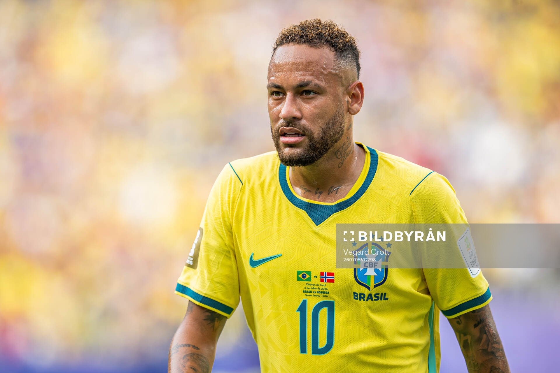 Neymar Jr of Brazil