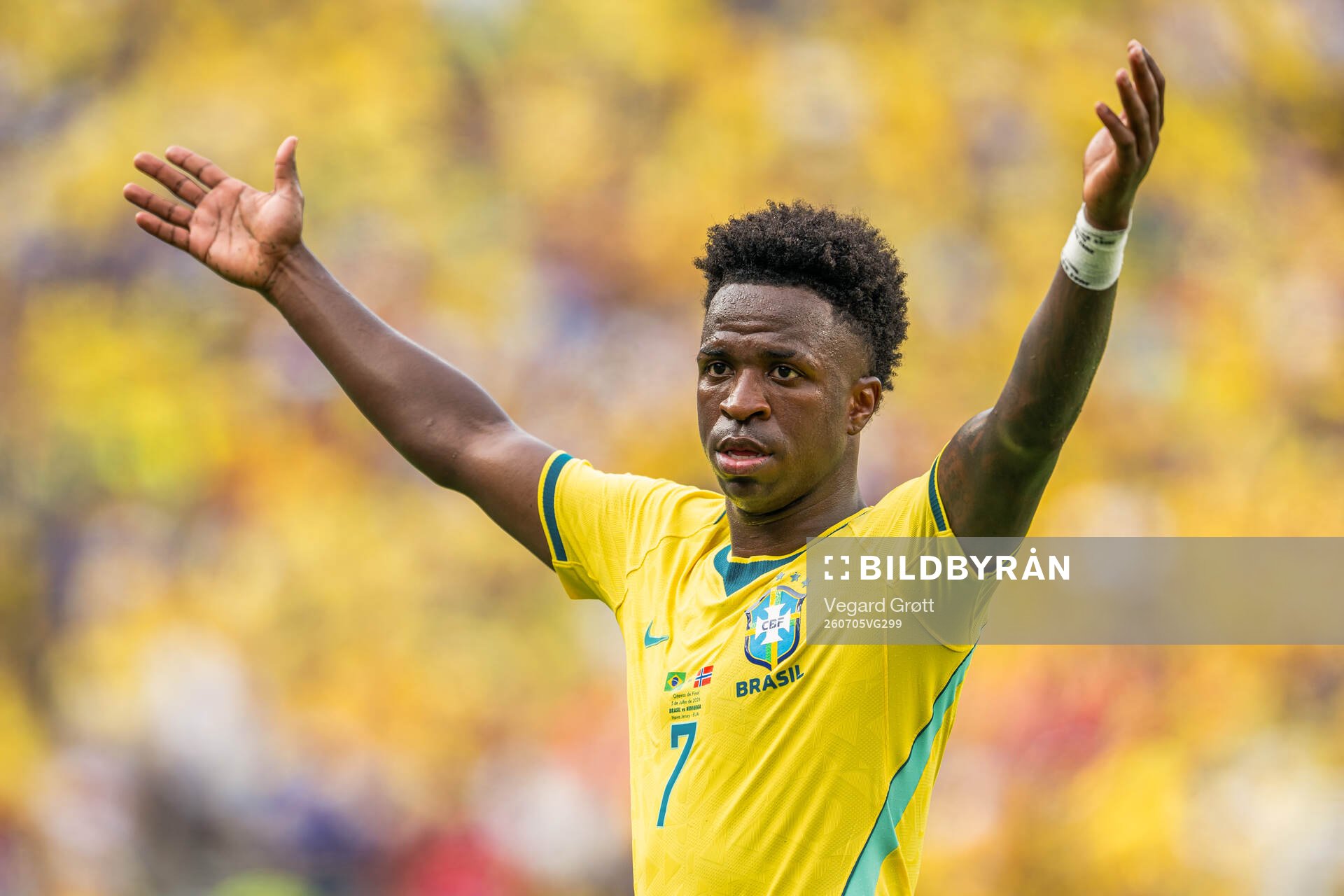 Vinicius Junior of Brazil