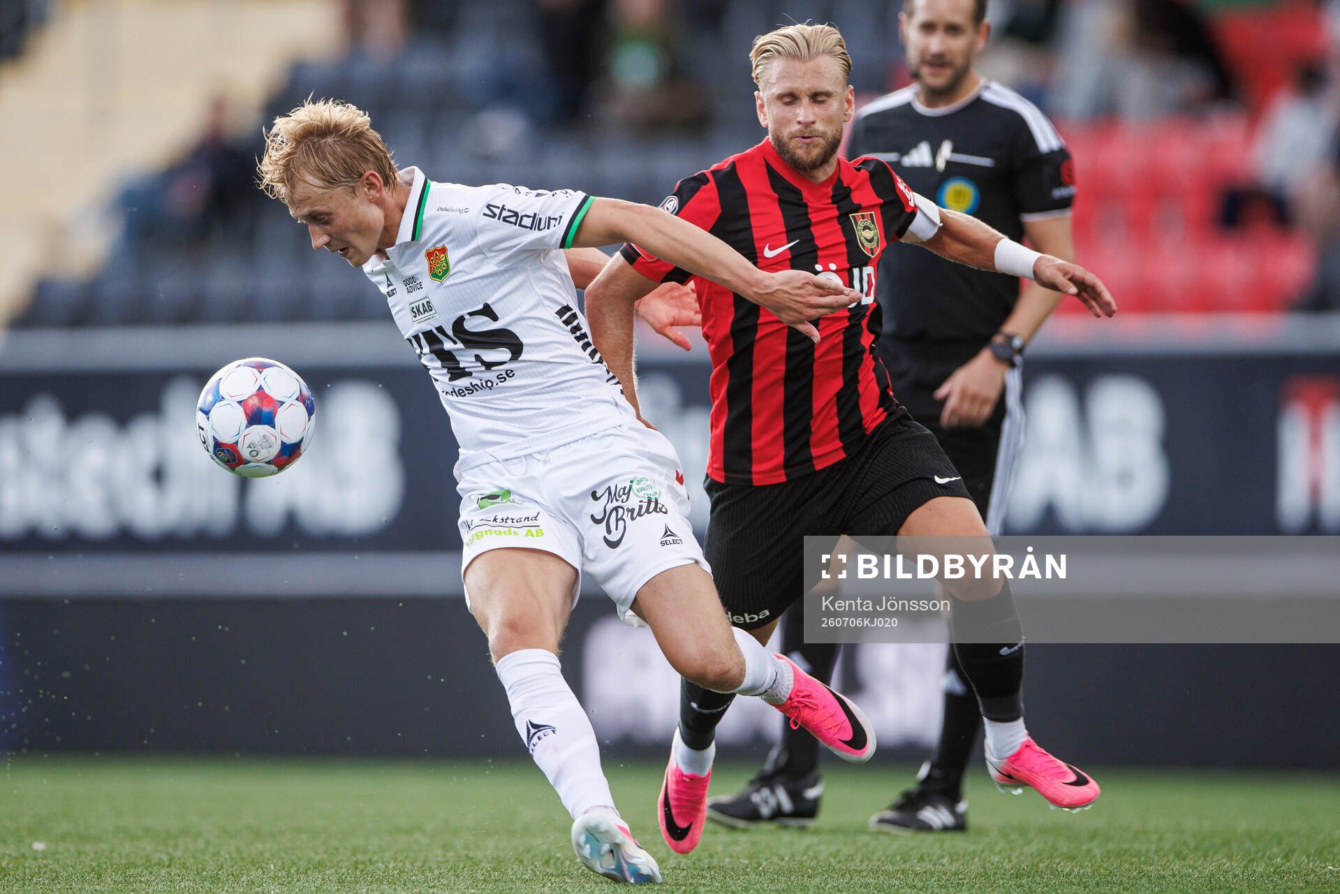 GAIS Robert Frosti Thorkelsson och Brommapojkarnas Simon