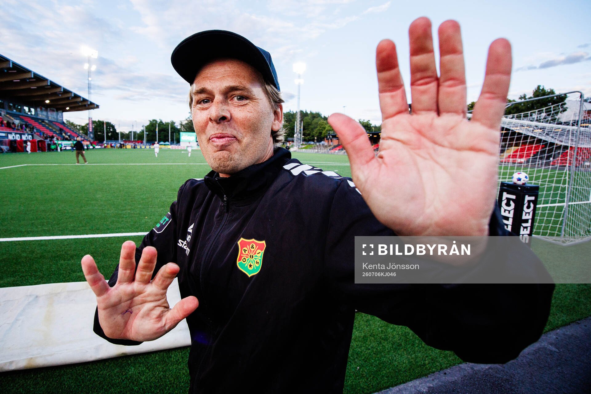 GAIS tränare Fredrik Holmberg