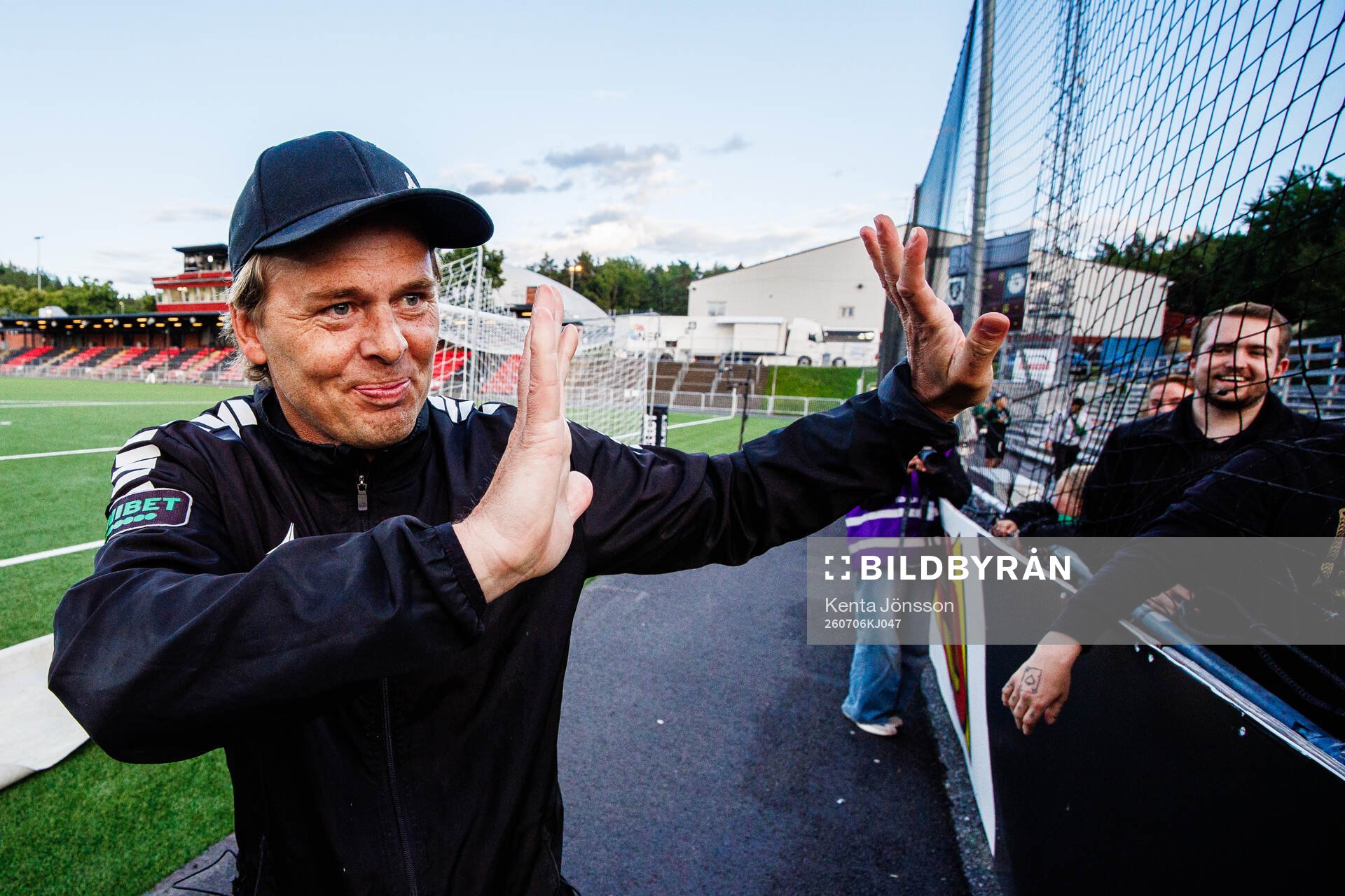 GAIS tränare Fredrik Holmberg