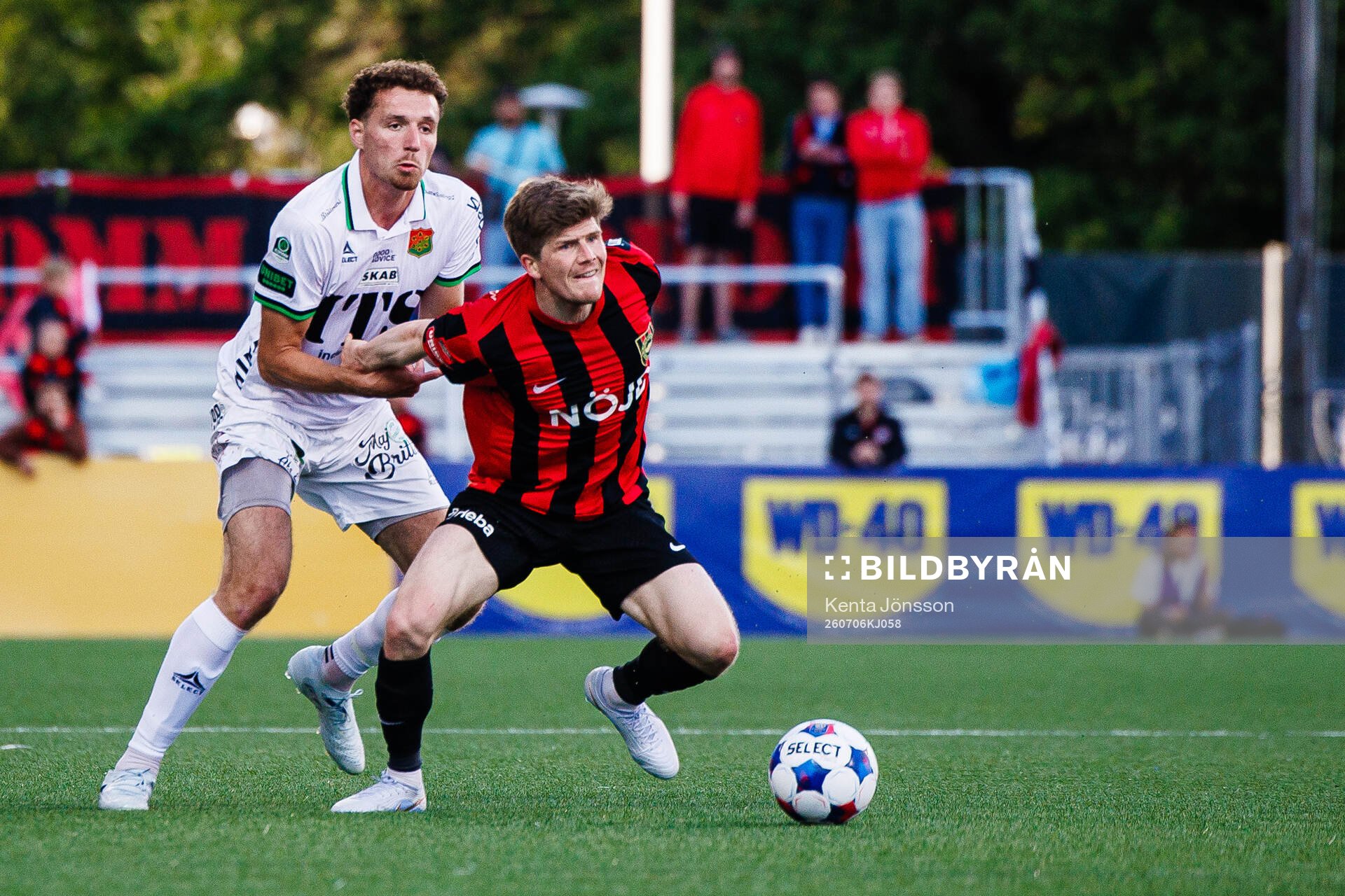 GAIS Anes Cardaklija och Brommapojkarnas Oliver Berg