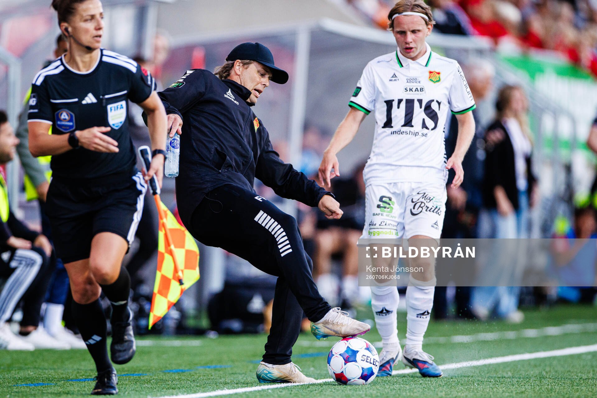 GAIS tränare Fredrik Holmberg