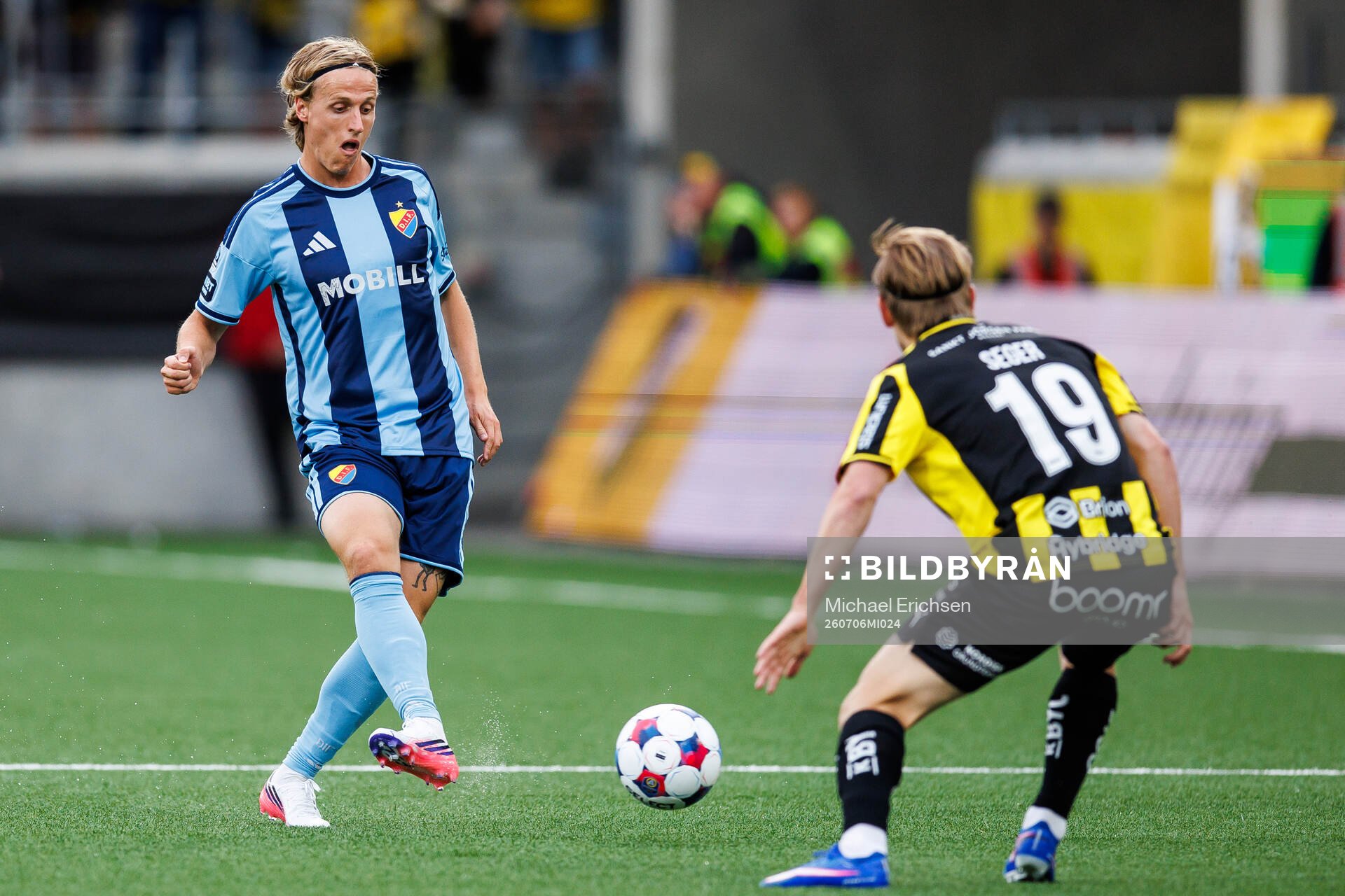 Djurgårdens Jeppe Okkels