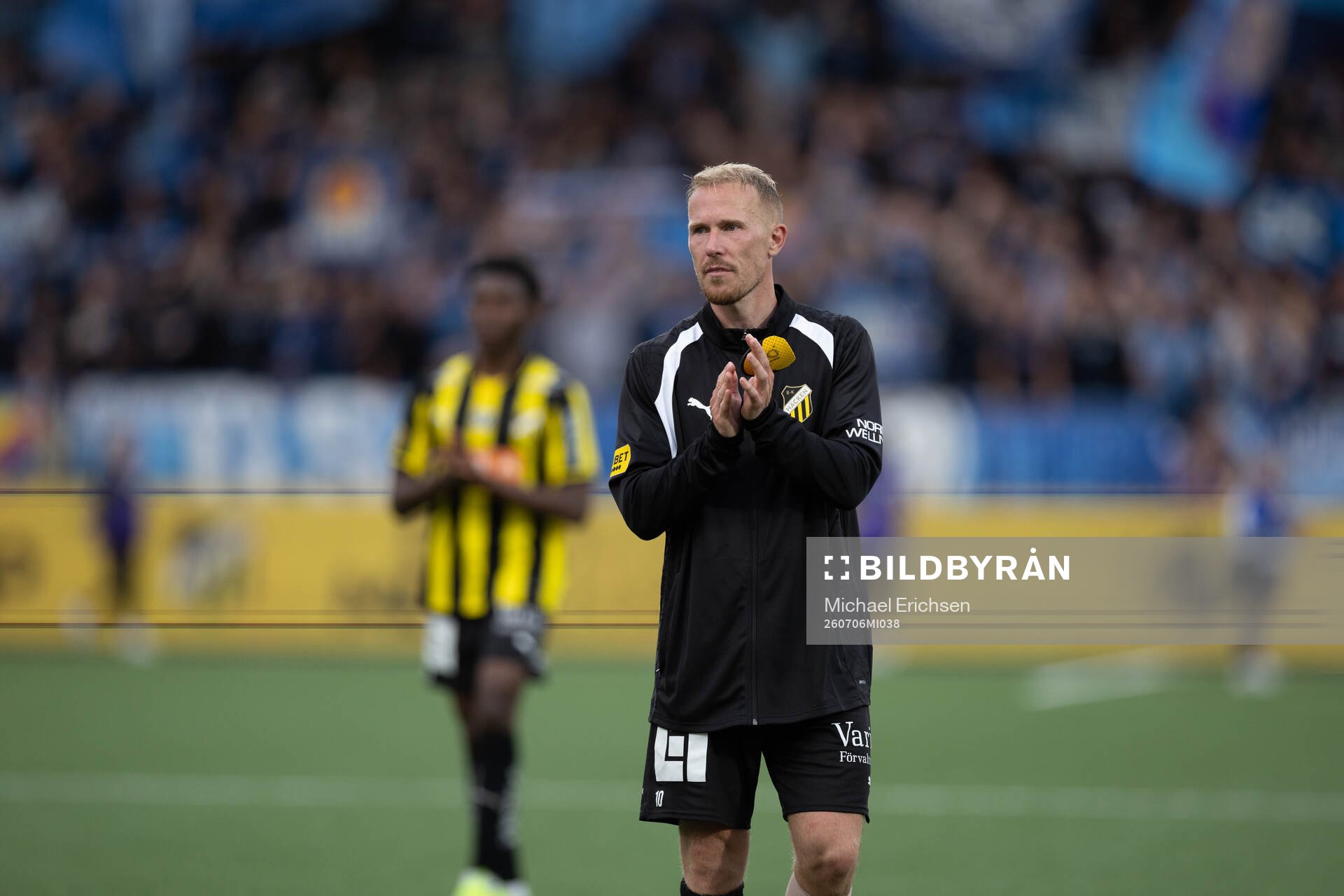 Häckens Mikkel Rygaard Jensen deppar