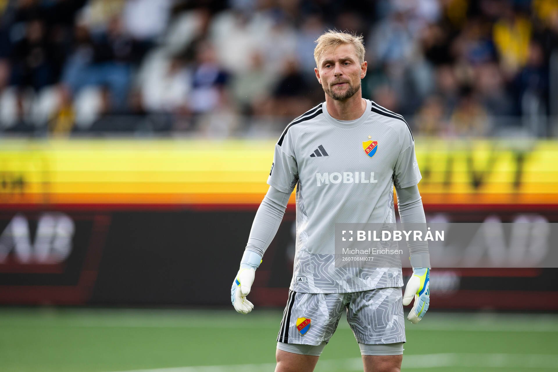 Djurgårdens målvakt Jacob Rinne
