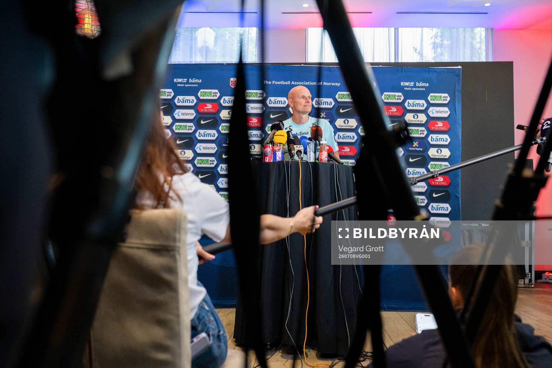 Ståle Solbakken, head coach of the Norwegian national
