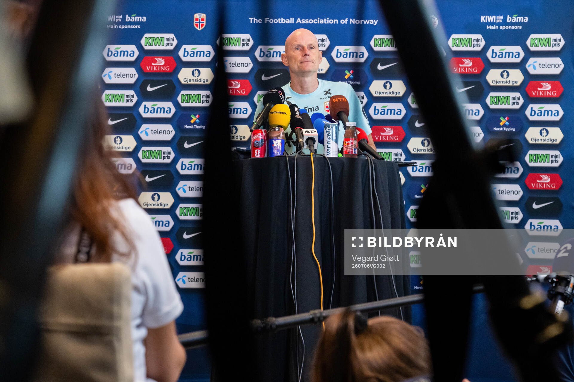 Ståle Solbakken, head coach of the Norwegian national