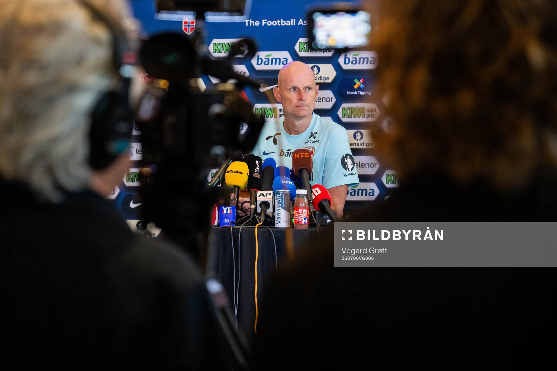 Ståle Solbakken, head coach of the Norwegian national