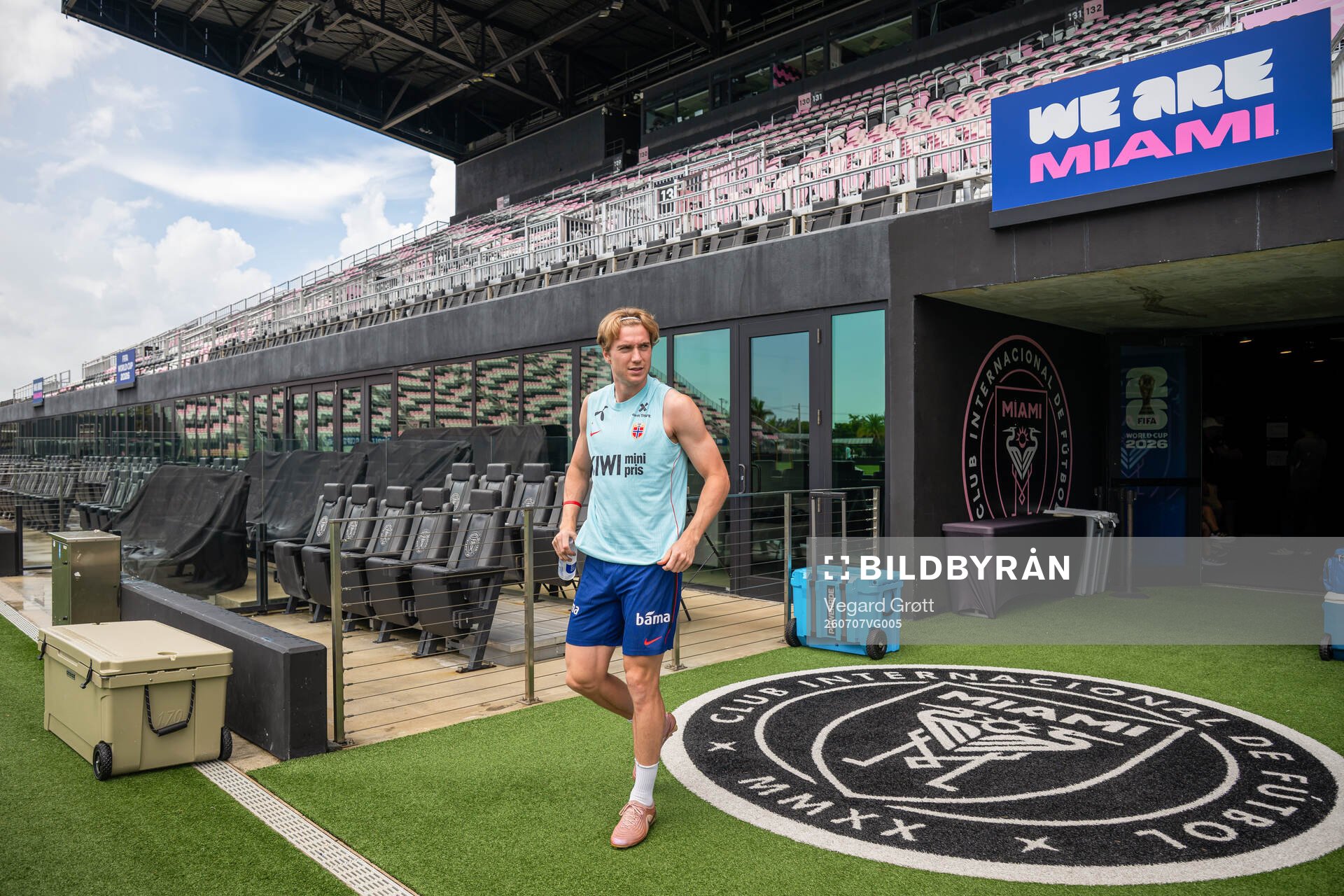 Kristian Thorstvedt of the Norwegian national football team