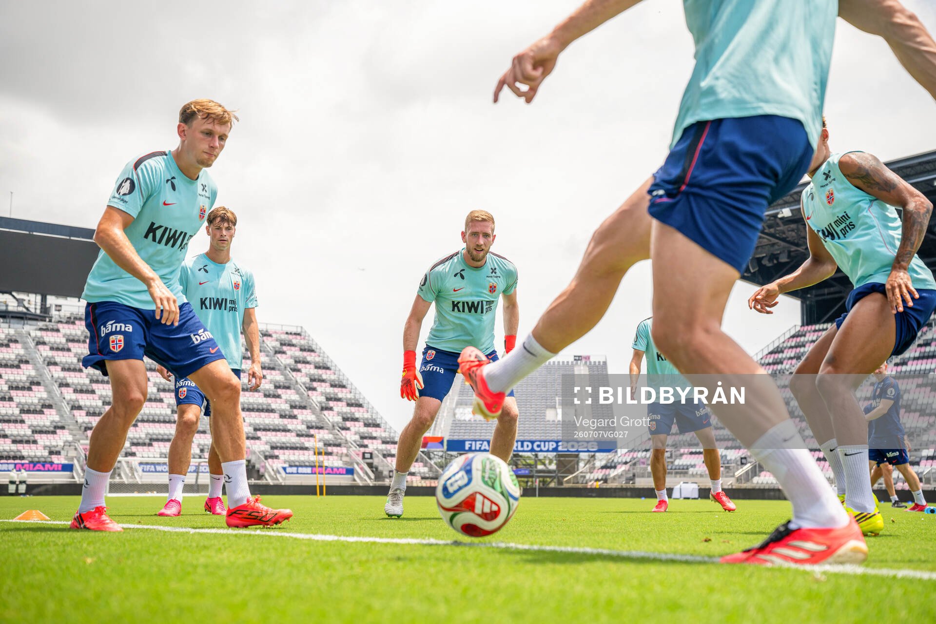 Marcus Holmgren Pedersen, goalkeeper Egil Selvik  and