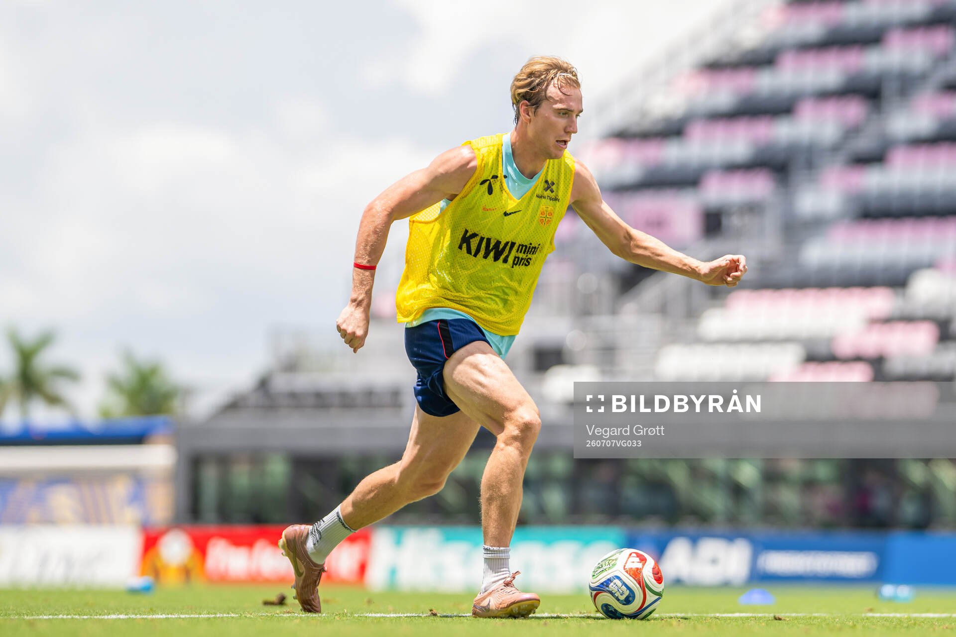 Kristian Thorstvedt of the Norwegian national football team