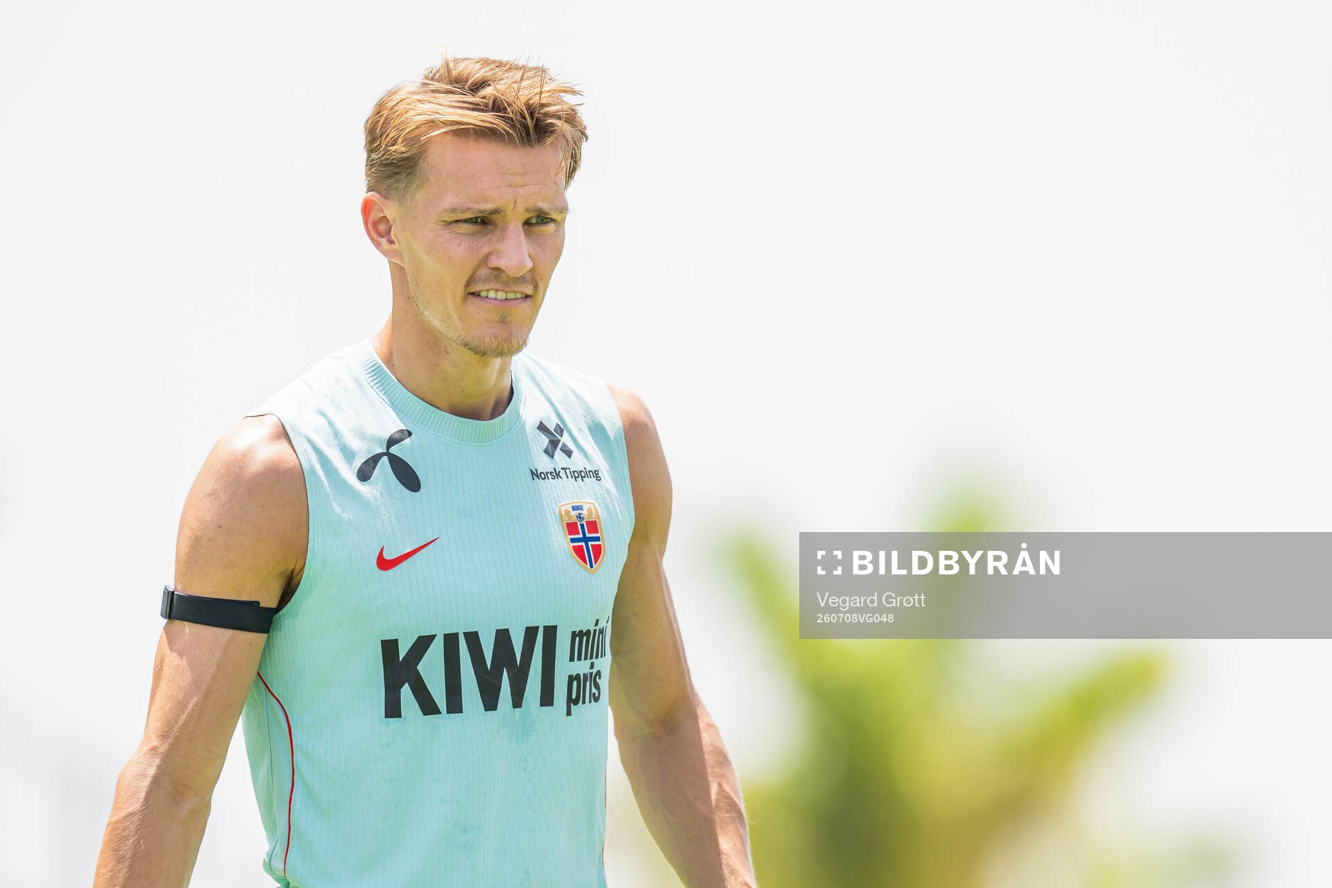 Martin Ødegaard of the Norwegian national football team at