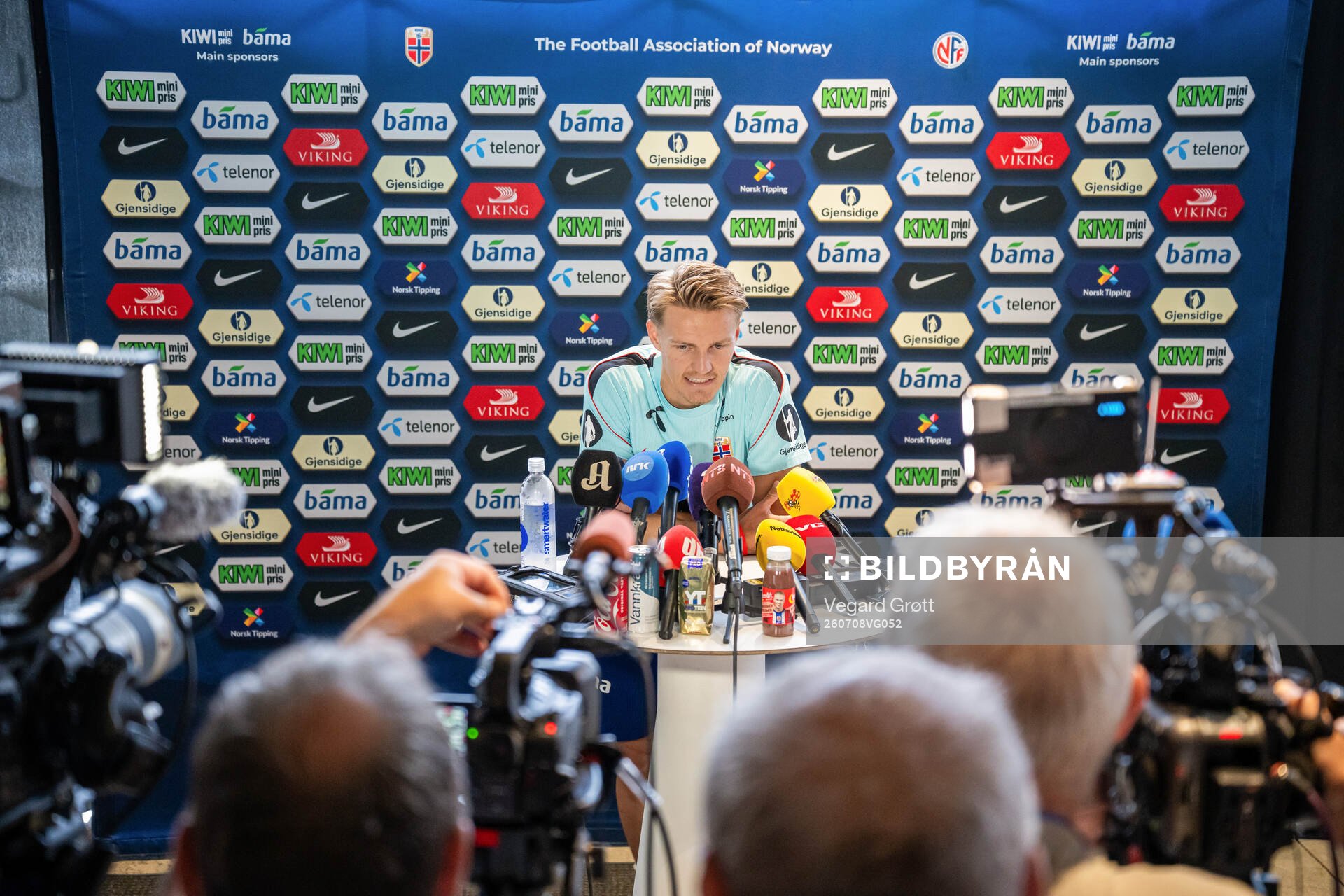 Martin Ødegaard of the Norwegian national football team at