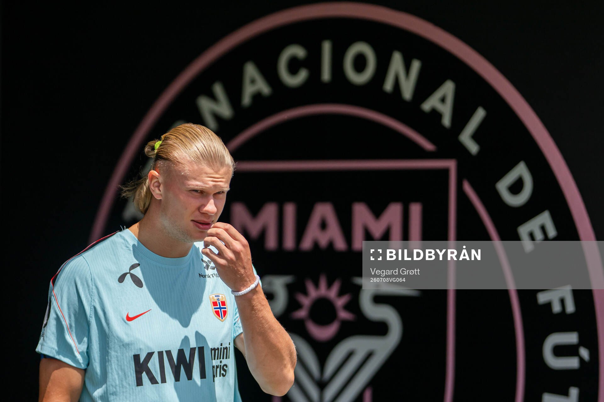 Erling Braut Haaland of the Norwegian national football team