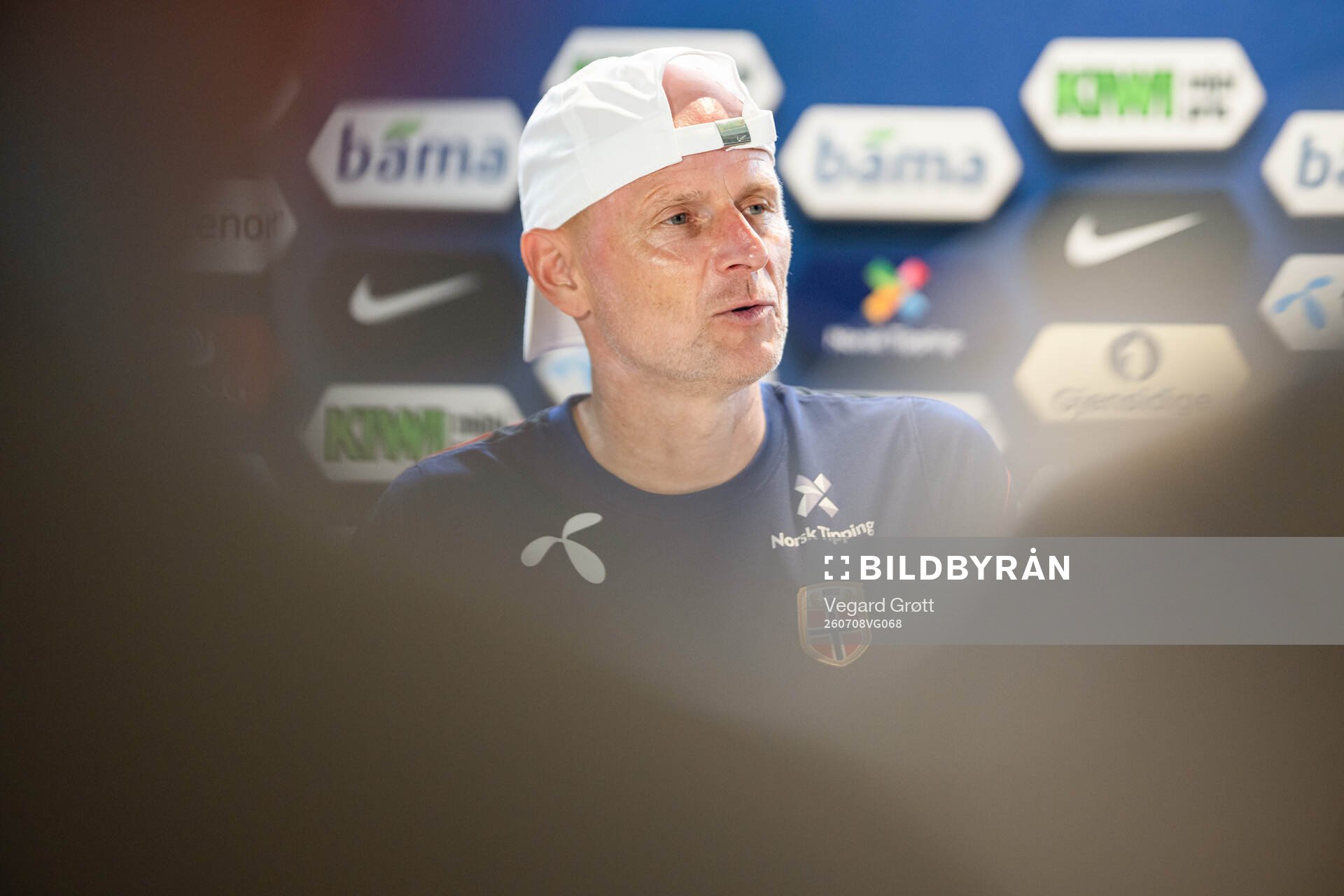 Ståle Solbakken, head coach of the Norwegian national