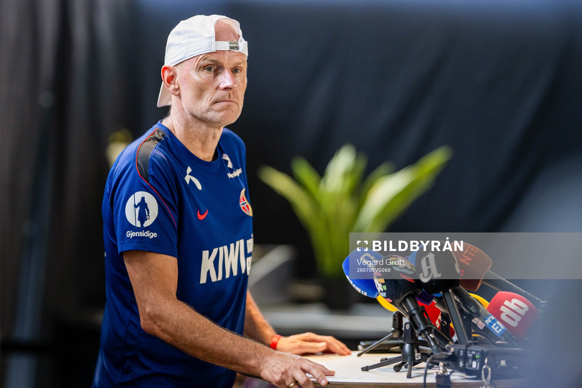 Ståle Solbakken, head coach of the Norwegian national