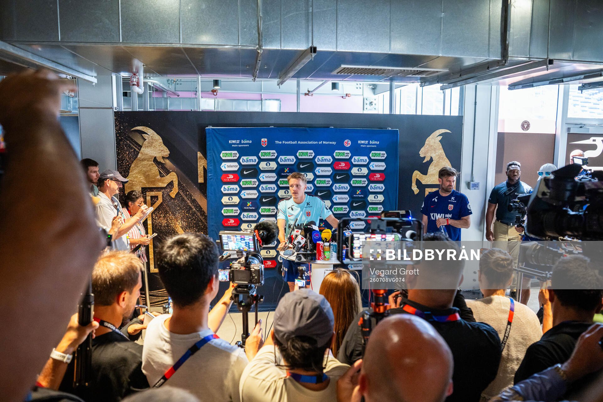 Martin Ødegaard of the Norwegian national football team at