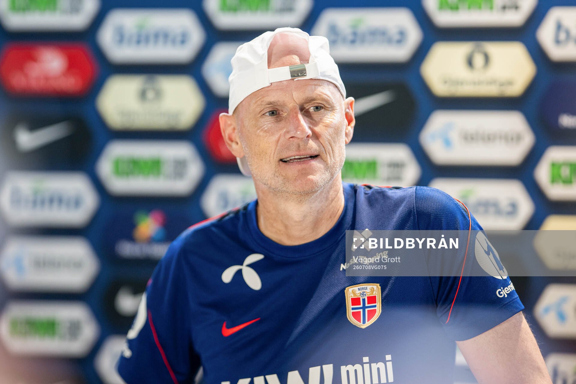 Ståle Solbakken, head coach of the Norwegian national