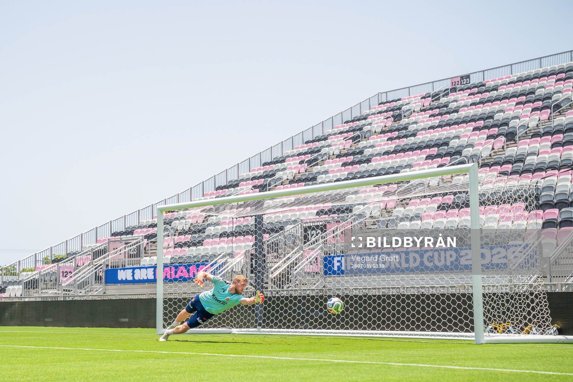 Goalkeeper Egil Selvik of the Norwegian national football