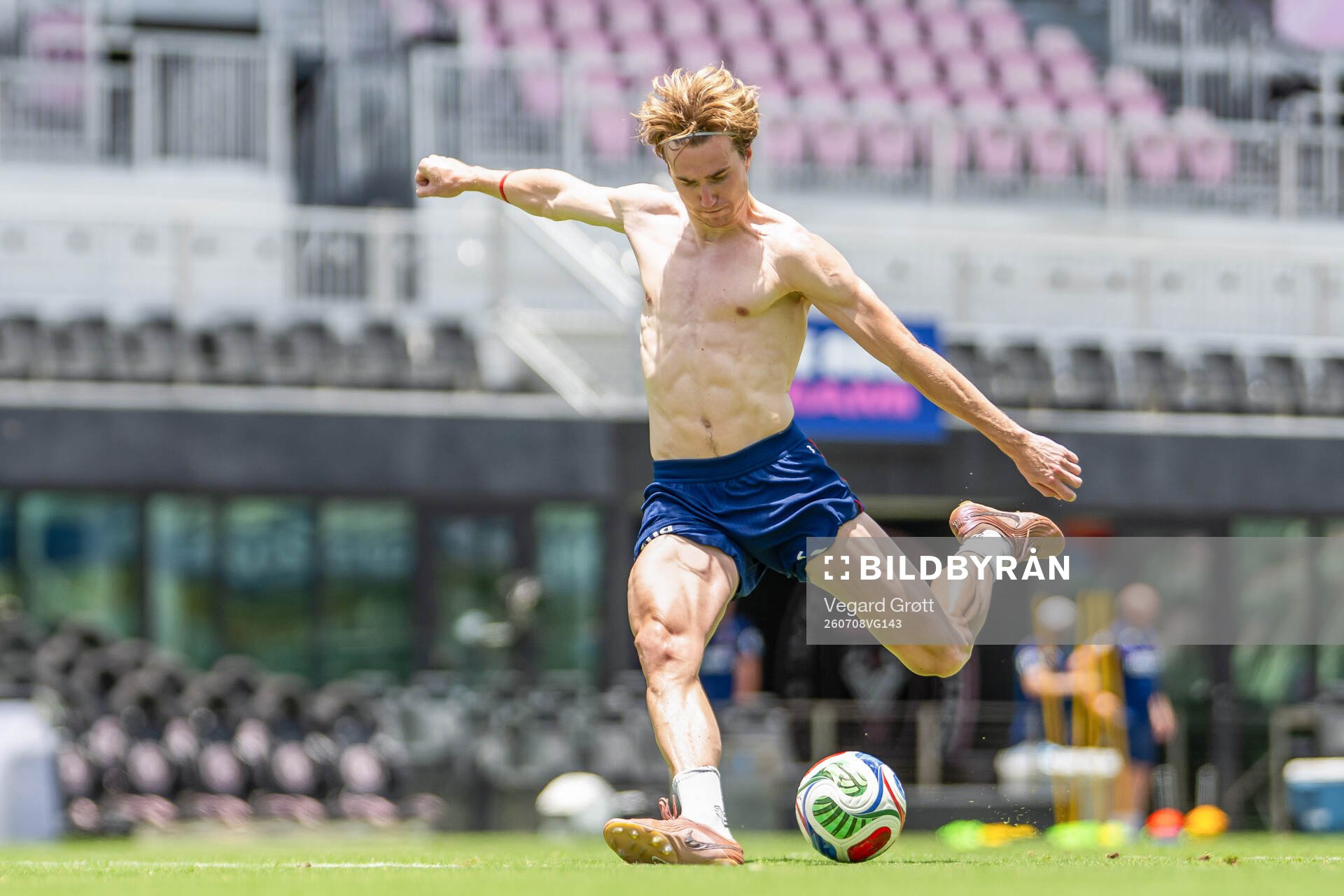 Kristian Thorstvedt of the Norwegian national football team