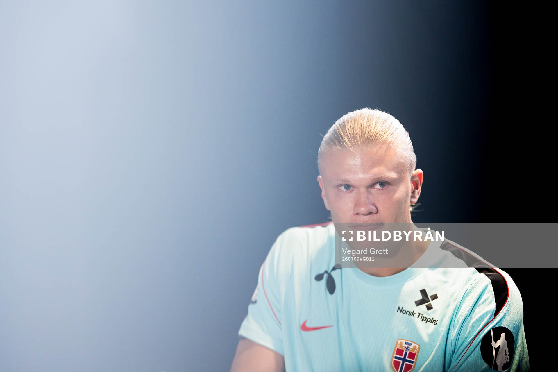 Erling Braut Haaland of the Norwegian national football