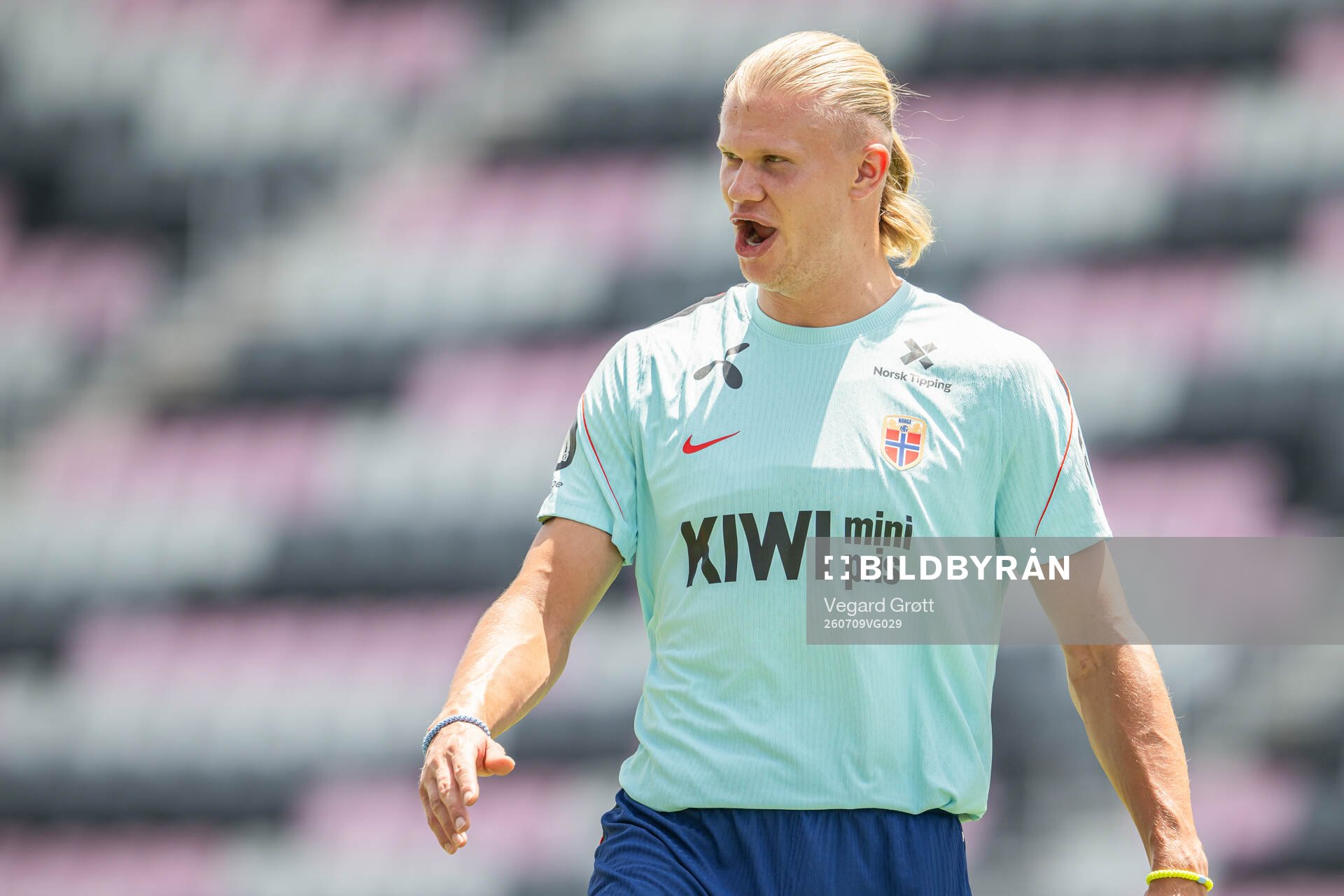 Erling Braut Haaland of the Norwegian national football