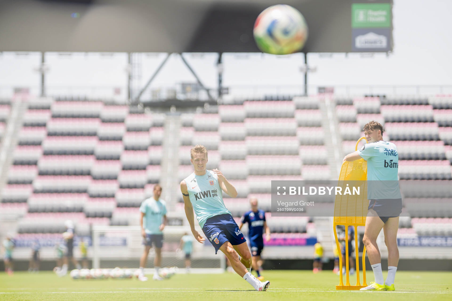 Martin Ødegaard of the Norwegian national football team at